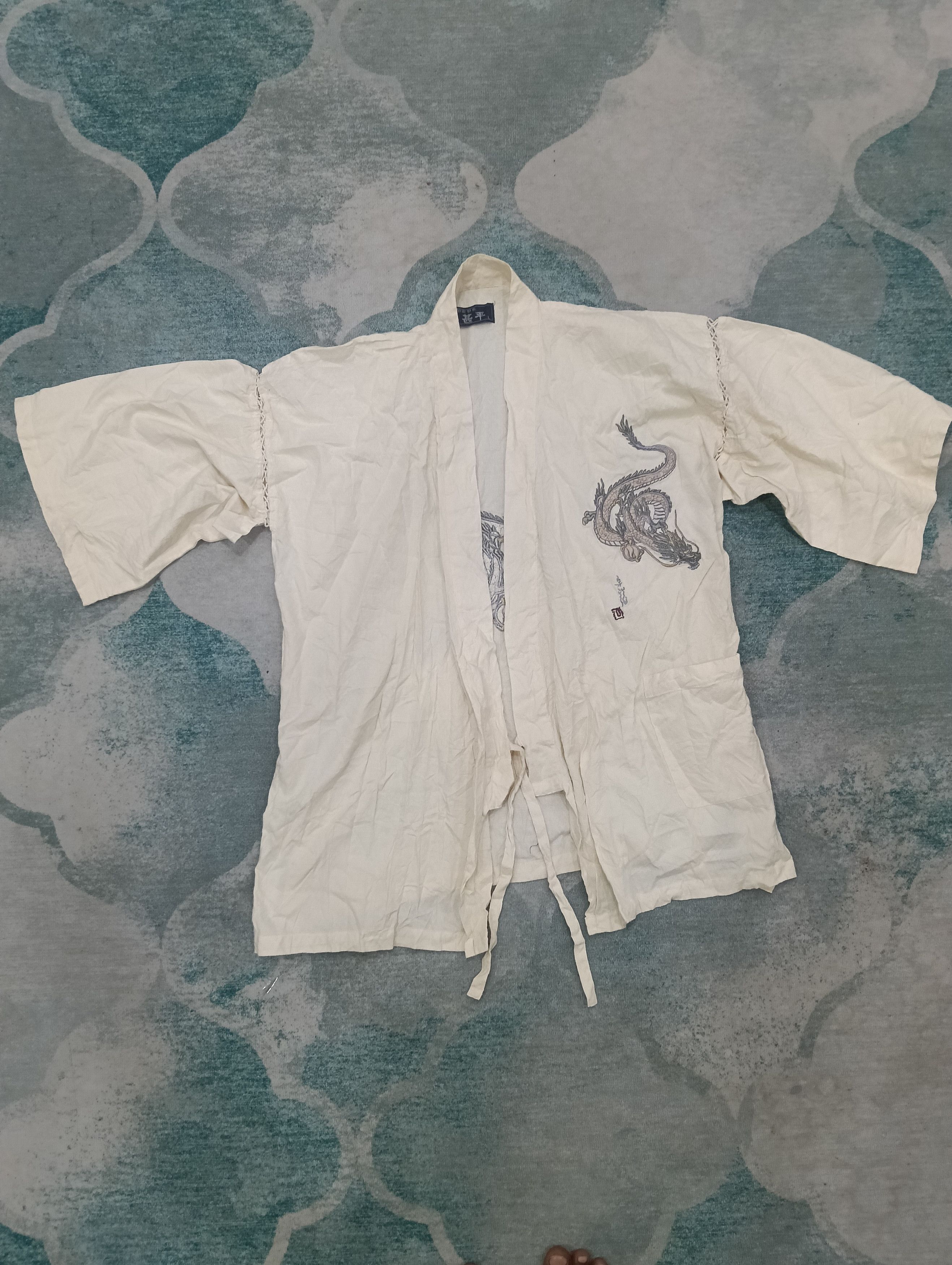 Other Rare Dragon Japanese Kimono 1 Pocket Size US L / EU 52-54 / 3 - 2 Thumbnail