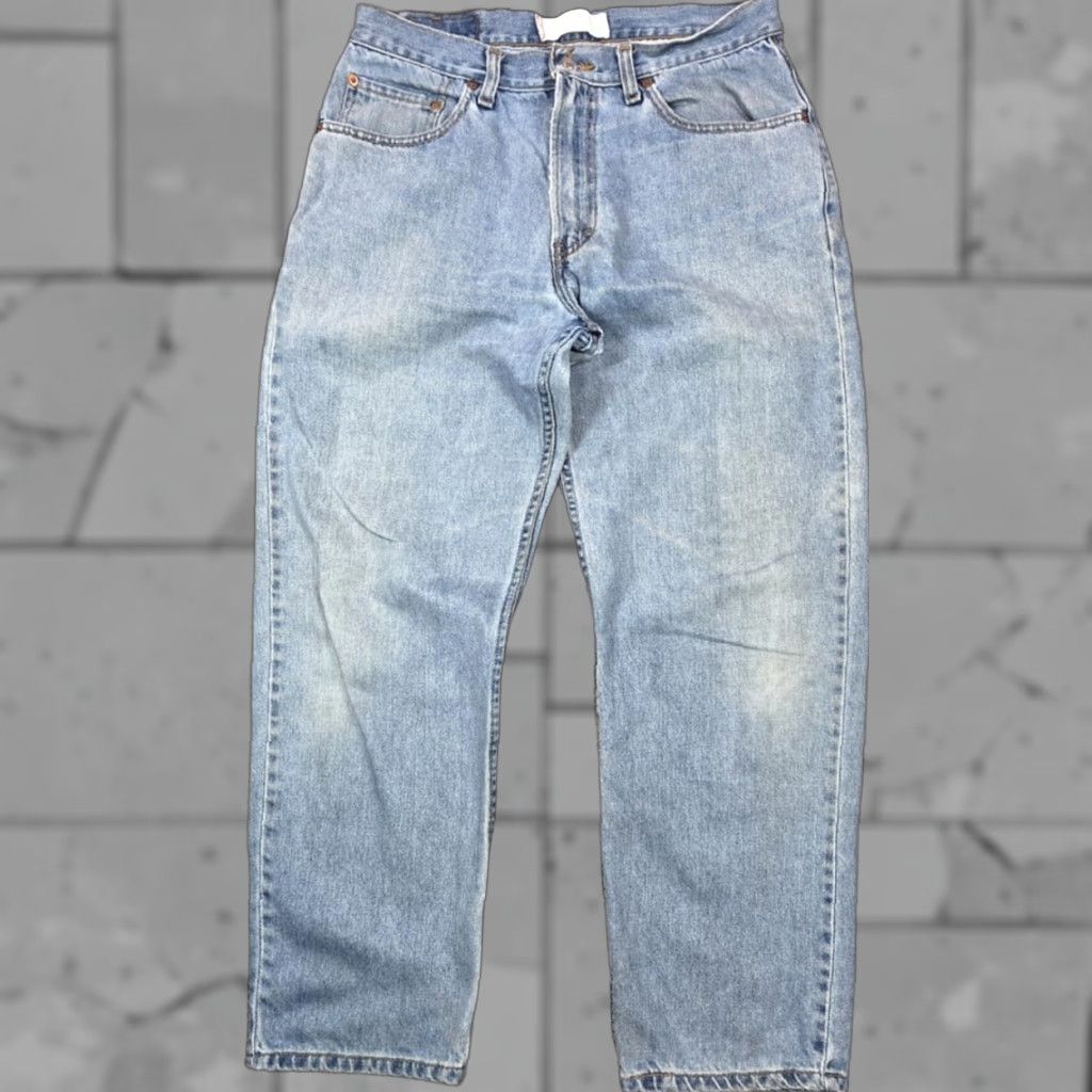 Levi's VINTAGE Levi's Jeans Mens 33x30 Denim Blue 550 Relaxed Medium Wash Canada Regular Men 33 Size US 33 - 1 Thumbnail