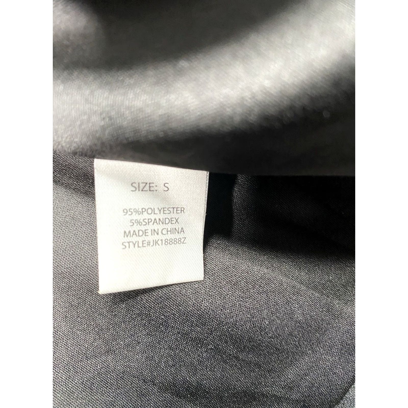 Fashion Nova Fashion Nova Blazer Shirt Womens S Black Open Front Stretch 90s Ruched Sleeve Knit Jacket Size S / US 4 / IT 40 - 5 Thumbnail
