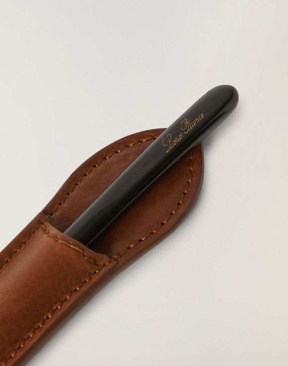Loro Piana o1srvl11e1024 Size: OS / Cocooning Bone Hair Stick in Black Size ONE SIZE - 2 Thumbnail