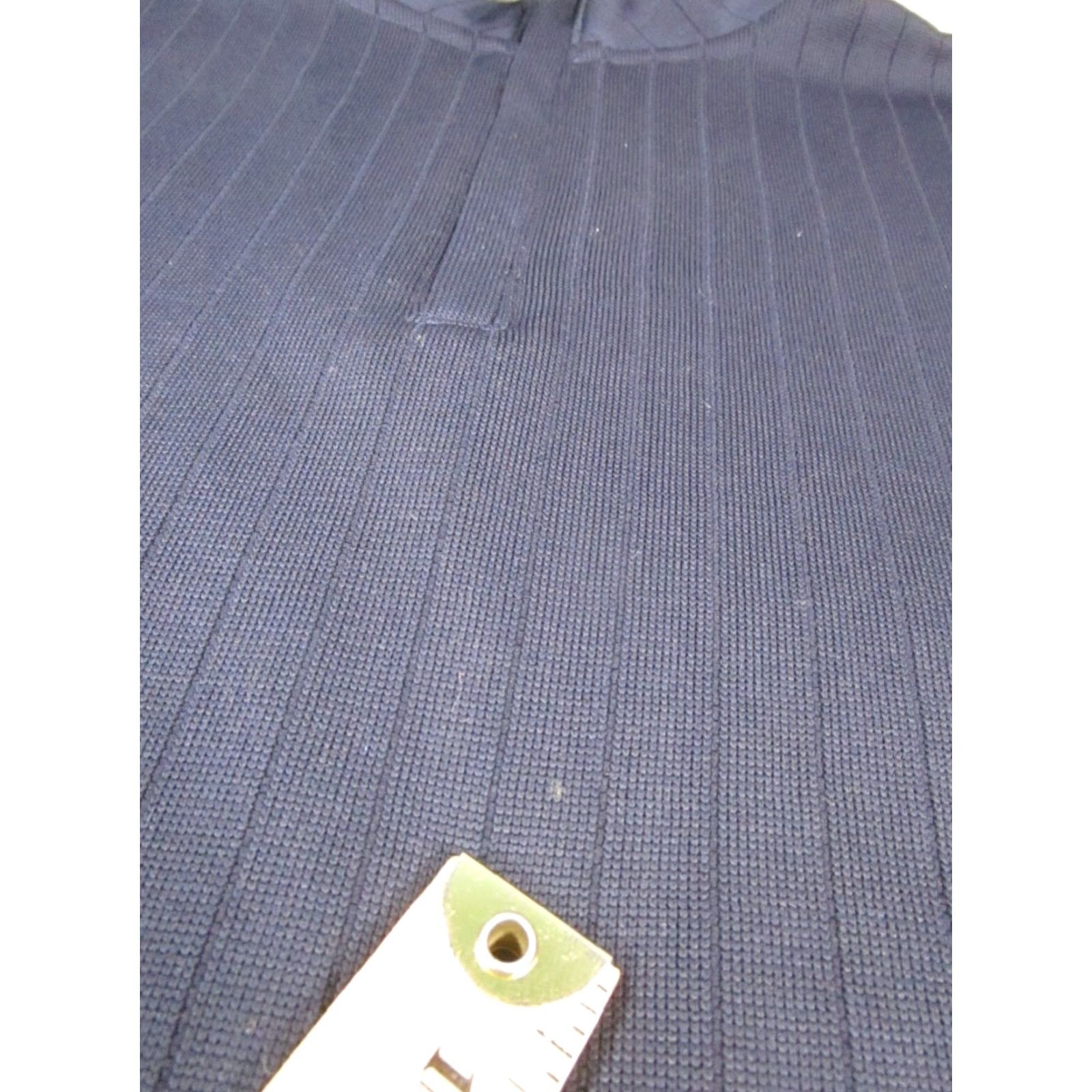 Footjoy FootJoy Sweater Mens L Blue Golf Quarter Zip Pullover Mock Neck Regular Polyester Knit Shirt Mens Size US L / EU 52-54 / 3 - 6 Thumbnail