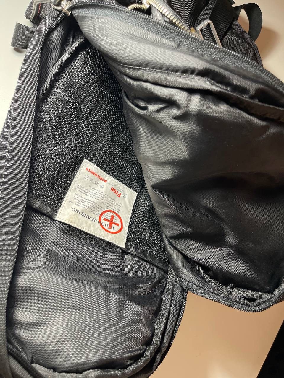 Japanese Brand × Vintage Tough Jeans Inc Backpack Size ONE SIZE - 7 Thumbnail