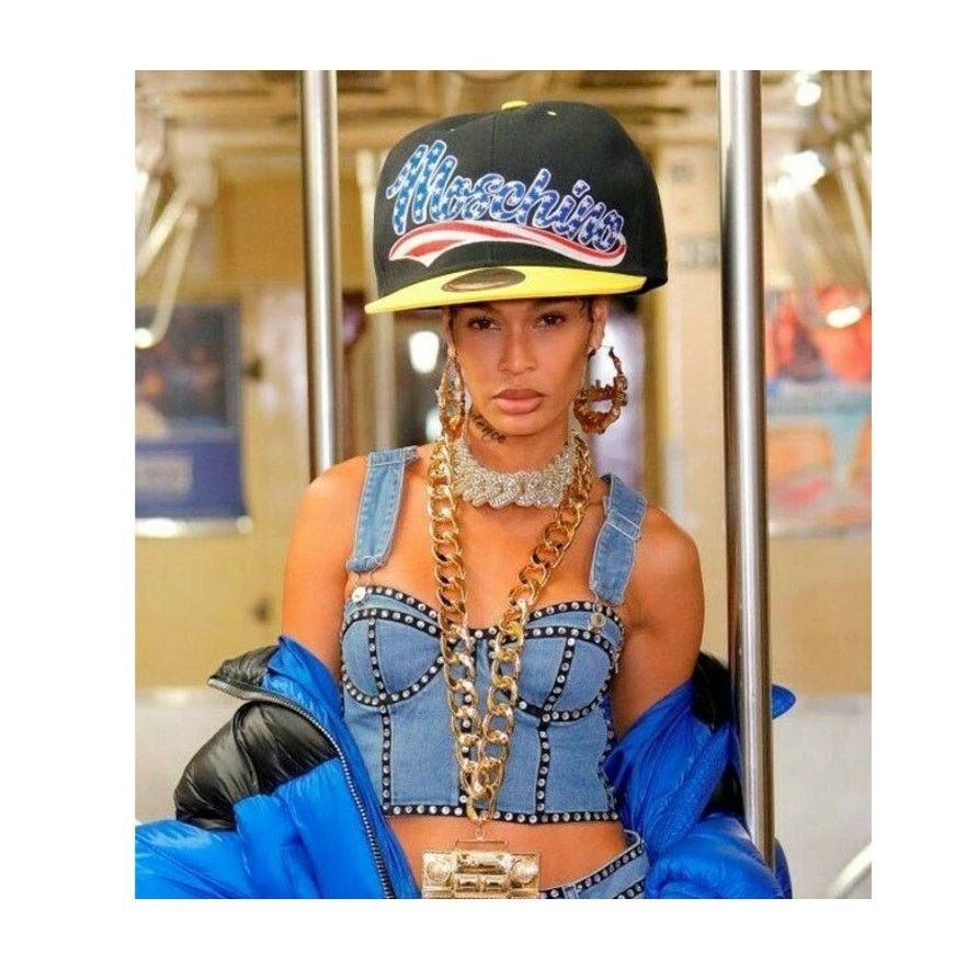 Moschino AW20 MOSCHINO Couture Jeremy Scott GIGANTIC SNAPBACK HAT Size ONE SIZE - 5 Thumbnail
