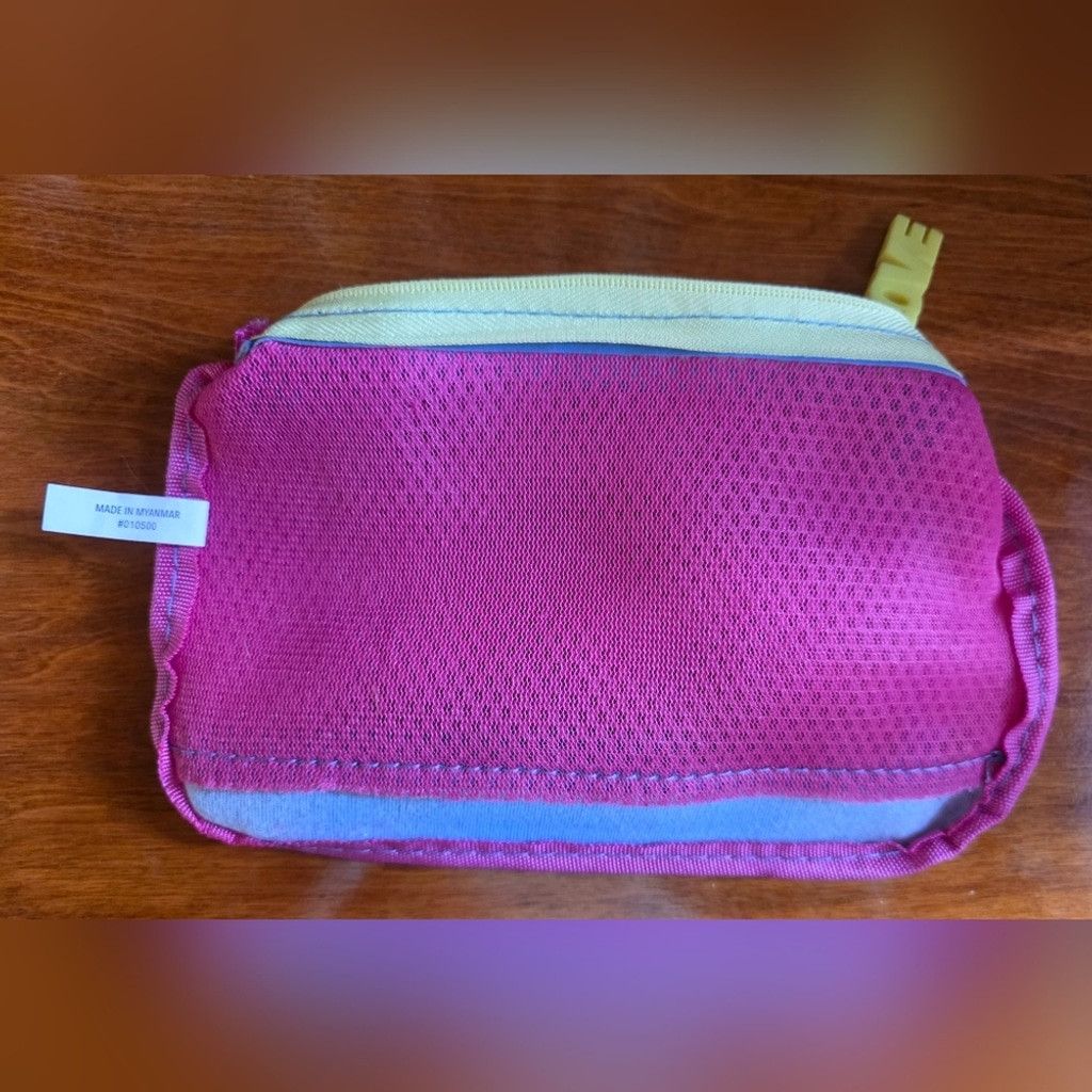 non ipsy Pink and Blue Mesh Cosmetic Bag Size ONE SIZE - 3 Thumbnail