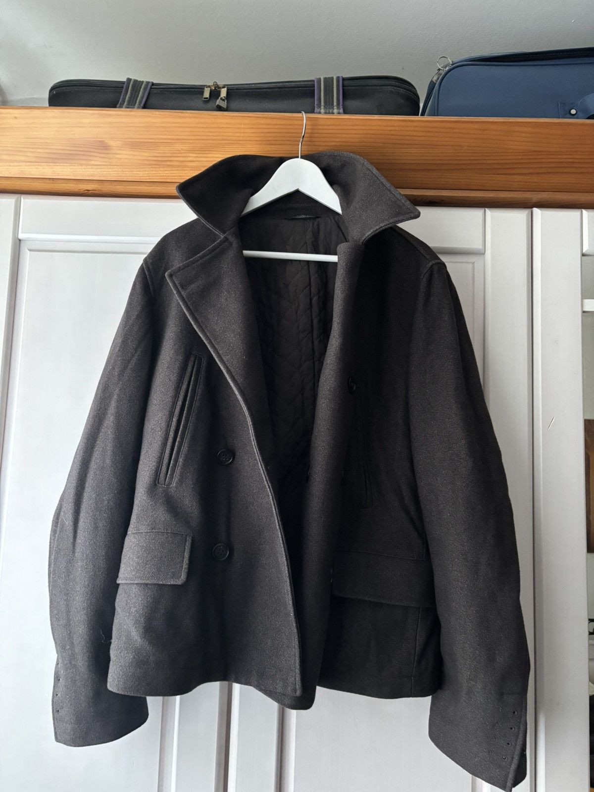 Dolce & Gabbana Dolce & Gabbana short designer caban coat Size US L / EU 52-54 / 3 - 1 Thumbnail