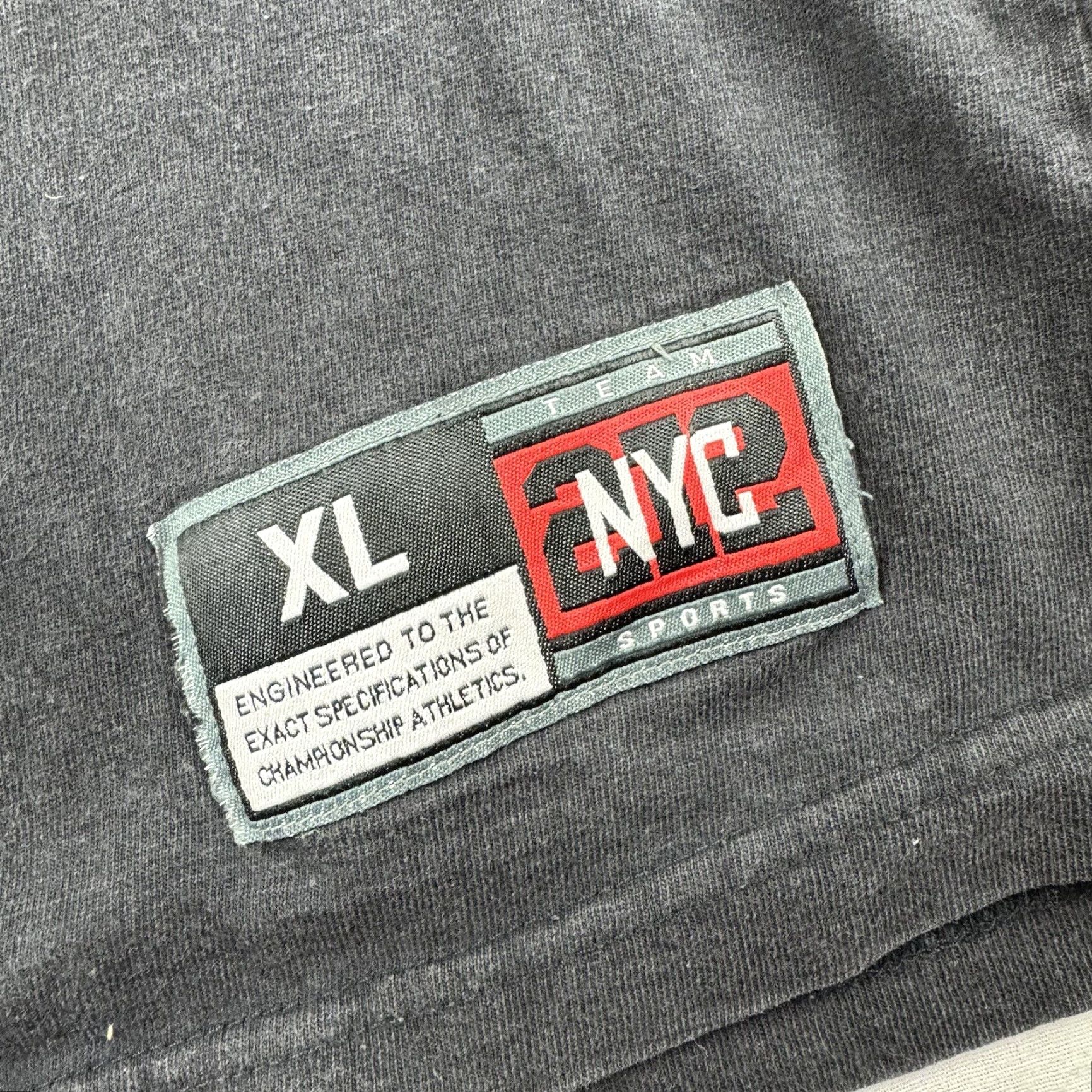 Vintage VINTAGE 212 NYC Shirt Adult XL Black Grunge Y2K Long Sleeve Crew Neck Mens Size US XL / EU 56 / 4 - 3 Thumbnail