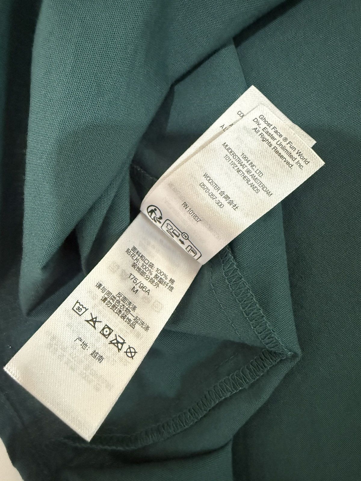 Supreme Supreme Ghostface S S 26 Work Shirt Size M Green Size US M / EU 48-50 / 2 - 9 Thumbnail
