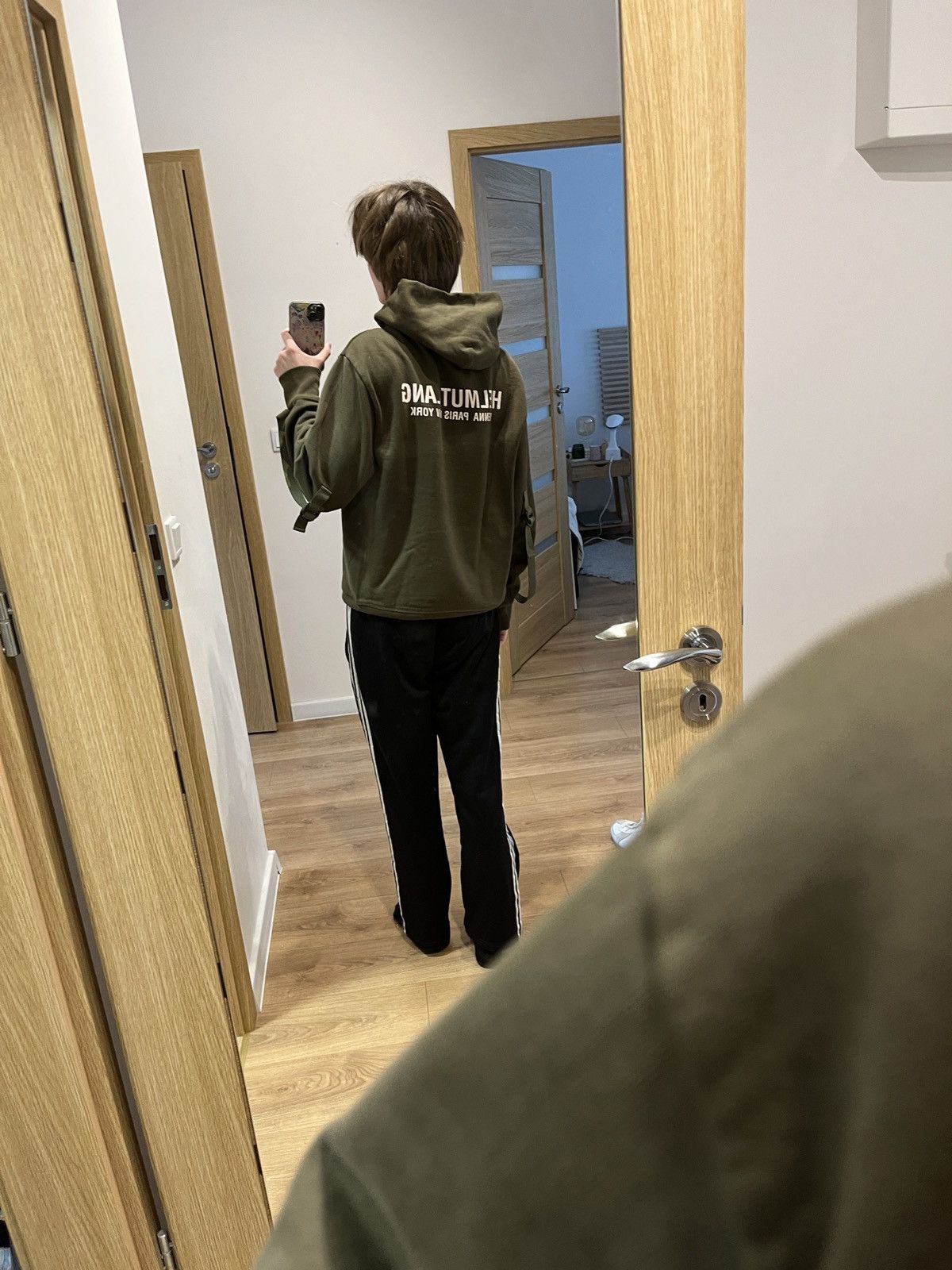 Helmut Lang Rare Helmut Lang Bondage Hoodie logo luxury avant garde hype Size US M / EU 48-50 / 2 - 3 Thumbnail