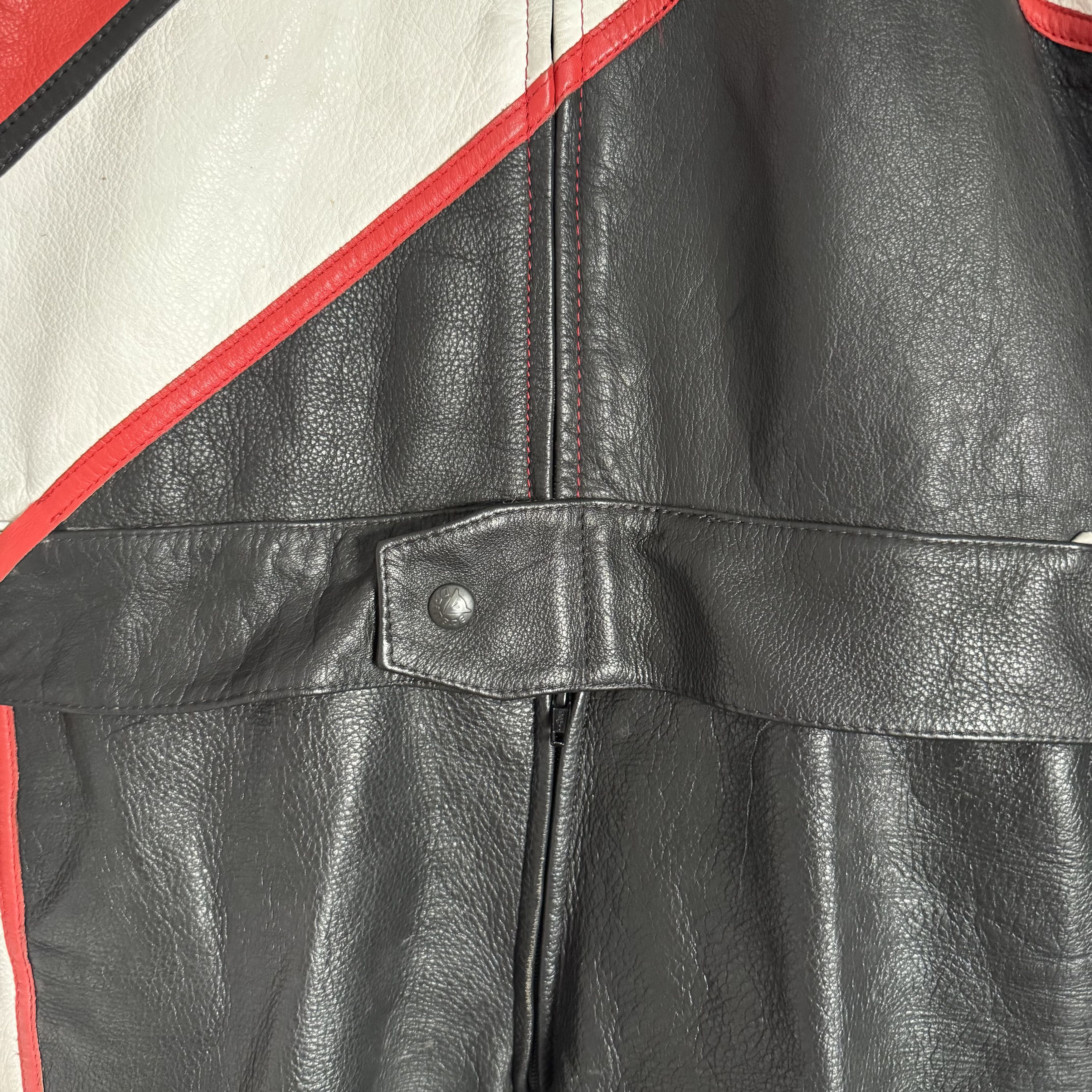 Dainese Vintage DAINESE Moto Suit – Jacket + Pants – Leather Logo Size 46R - 12 Thumbnail
