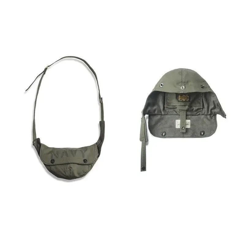 Vintage Maden Retro N1 Deck Men's Bags Military Canvas Crossbody Size ONE SIZE - 6 Thumbnail