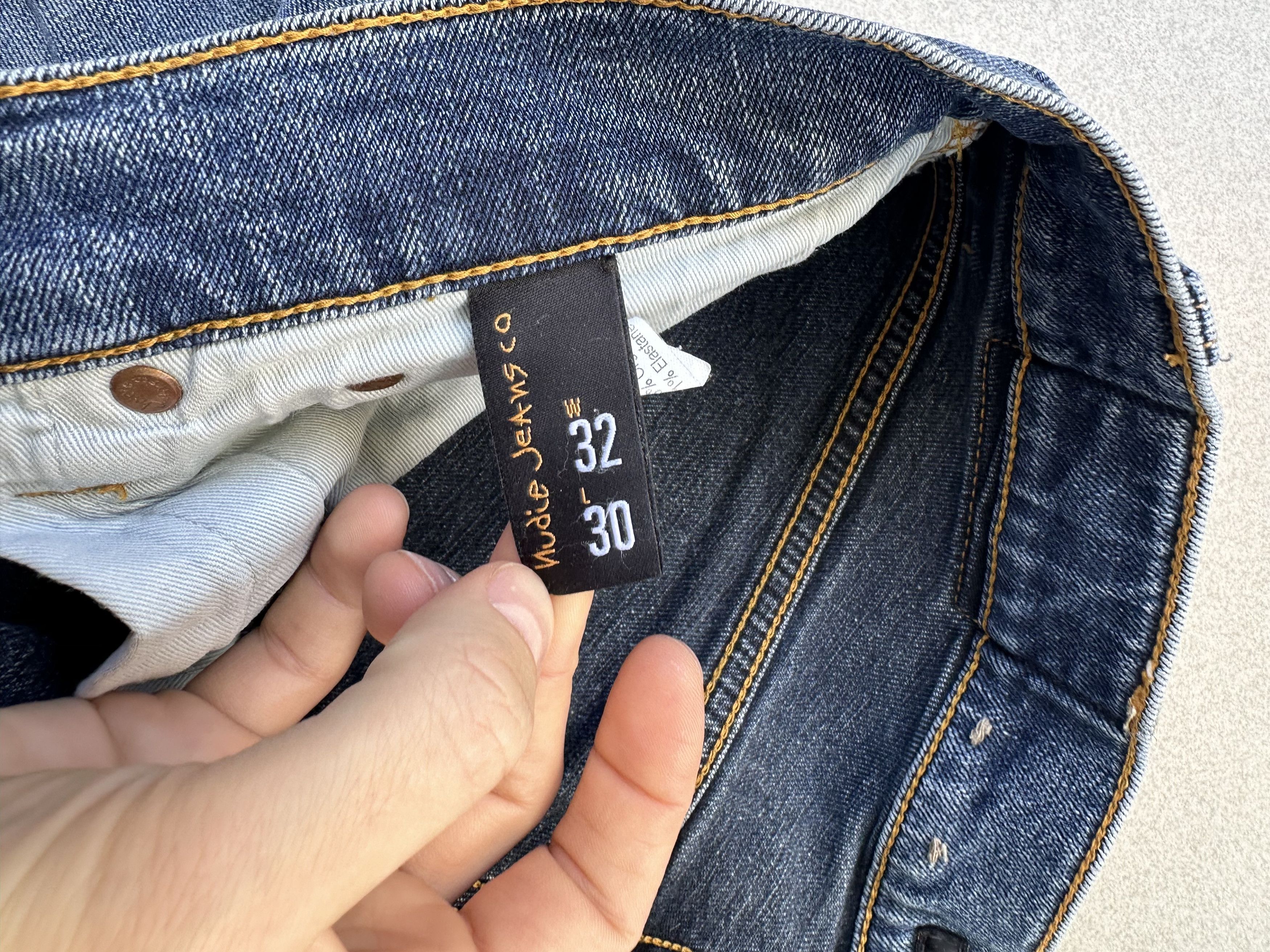 Nudie Jeans Nudie Jeans slim pants denim Size US 30 / EU 46 - 9 Thumbnail