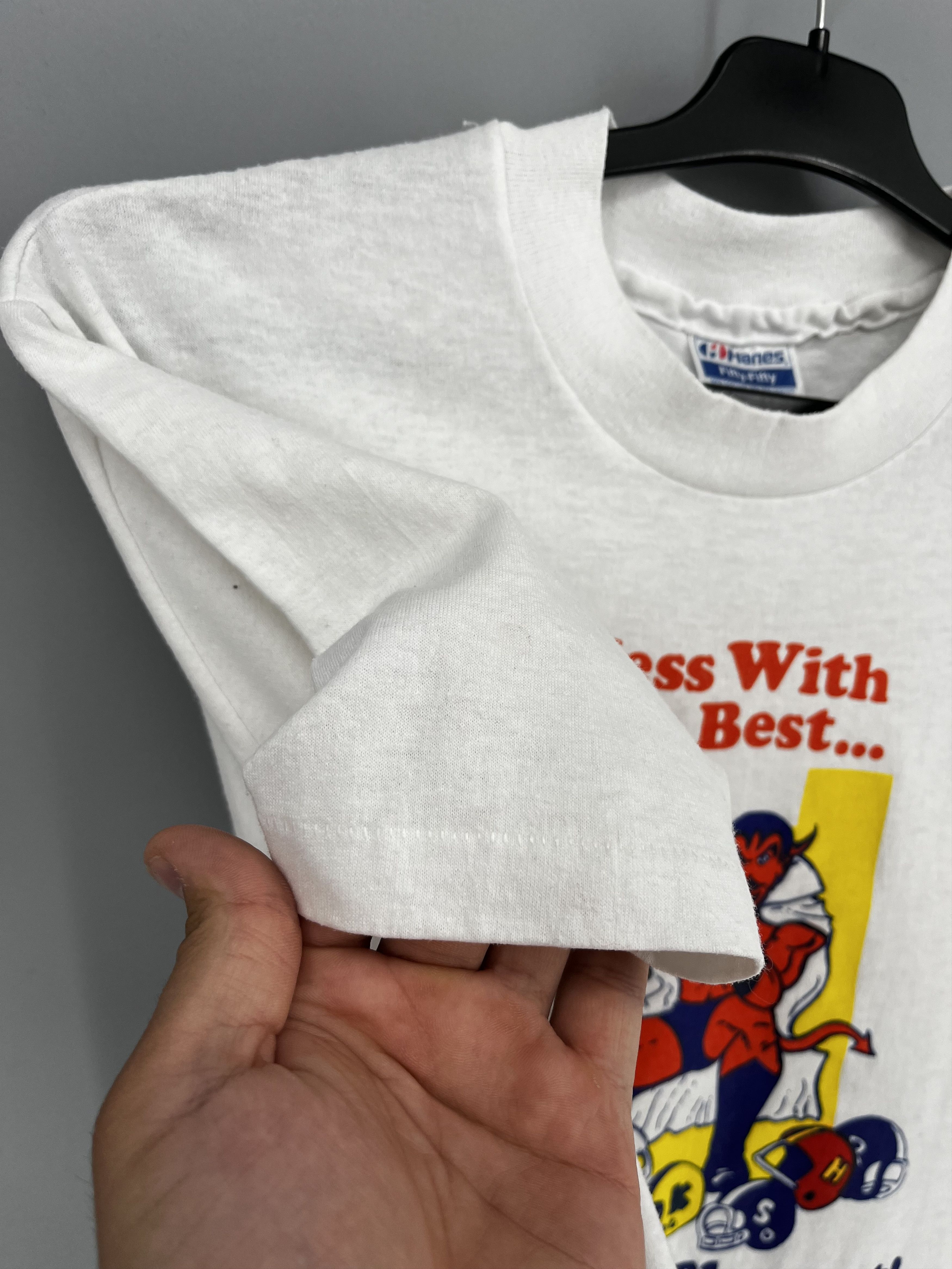Vintage Vintage Y2K ADULT “ Mess With The Best. Fall Like The rest!“ Size US L / EU 52-54 / 3 - 11 Thumbnail