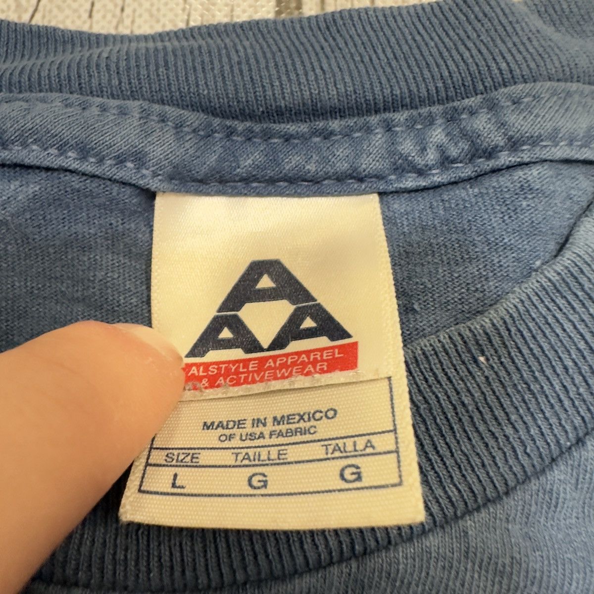 Alstyle × Vintage Vintage Jesus tee Size US L / EU 52-54 / 3 - 4 Thumbnail