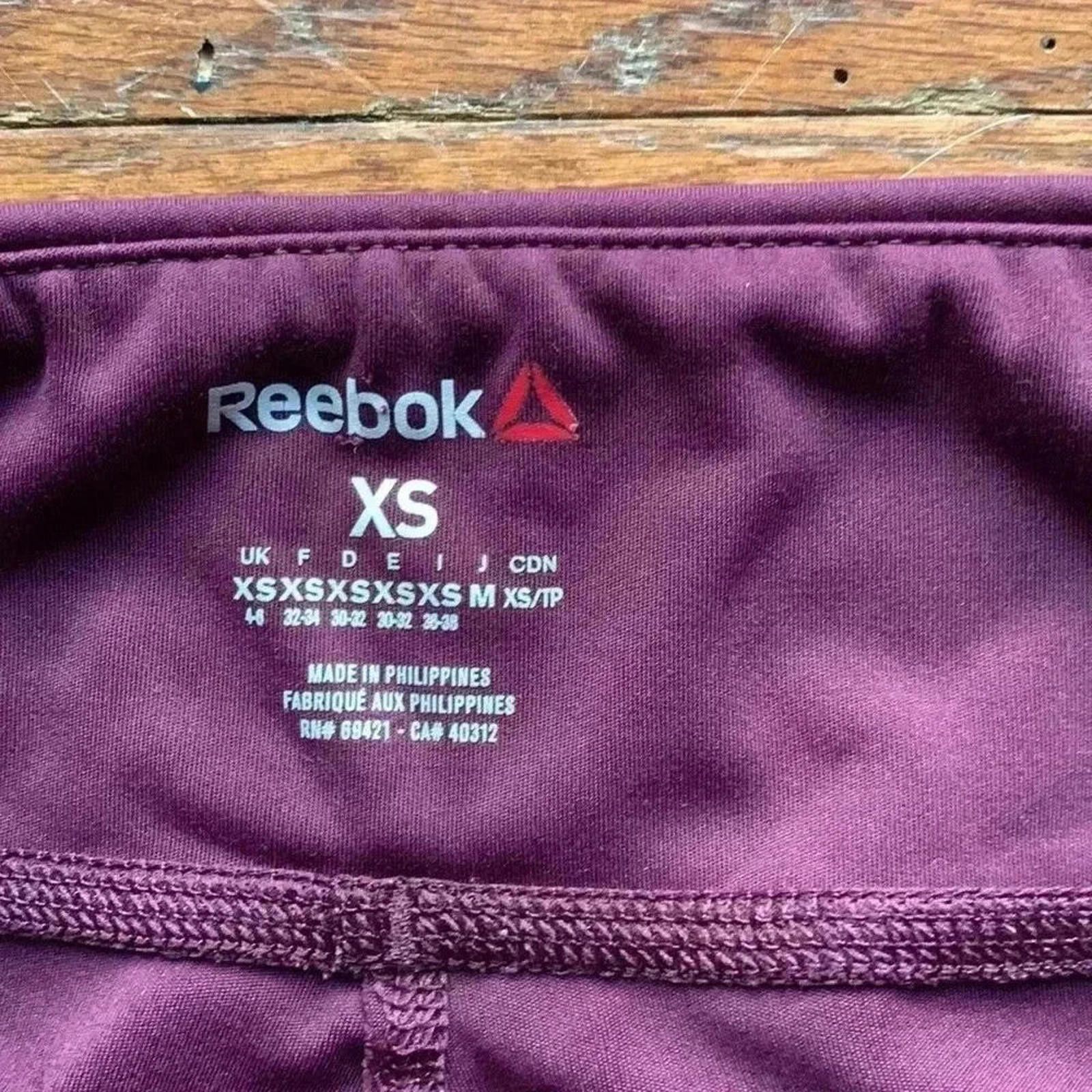 Reebok Reebok purple leggings Size 26" / US 2 / IT 38 - 5 Thumbnail