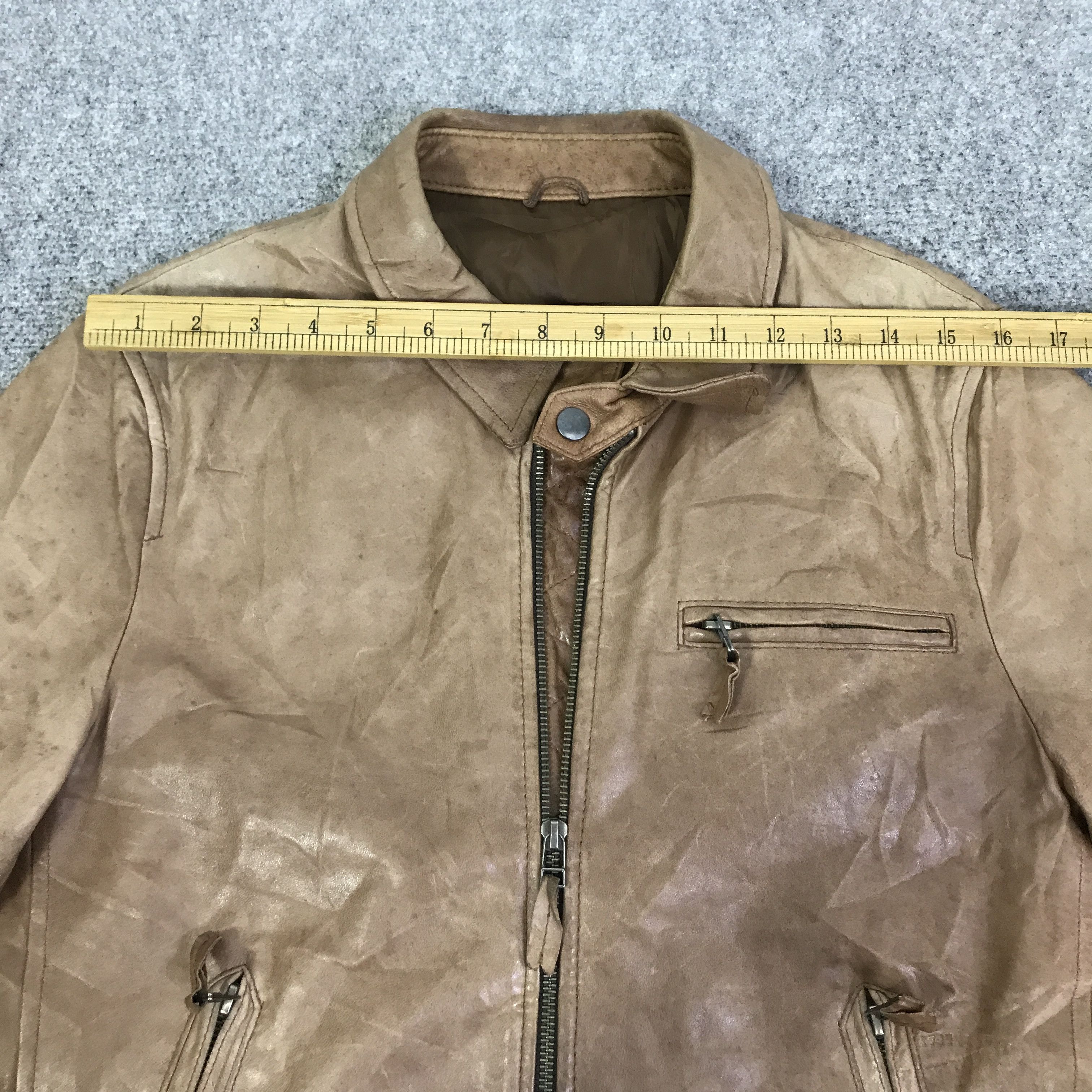 Japanese Brand GOOD DAY LEATHER COLLECTION JACKET K92B5 Size US M / EU 48-50 / 2 - 5 Thumbnail