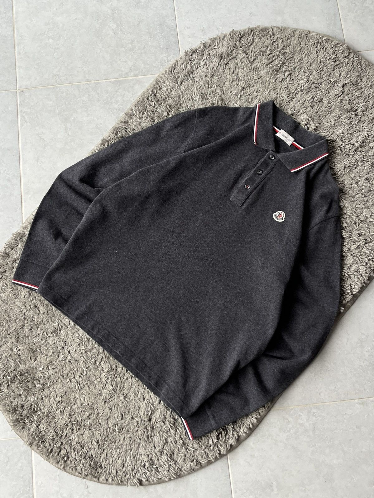 Moncler Vintage Luxury Rugby Moncler Size US XL / EU 56 / 4 - 2 Thumbnail