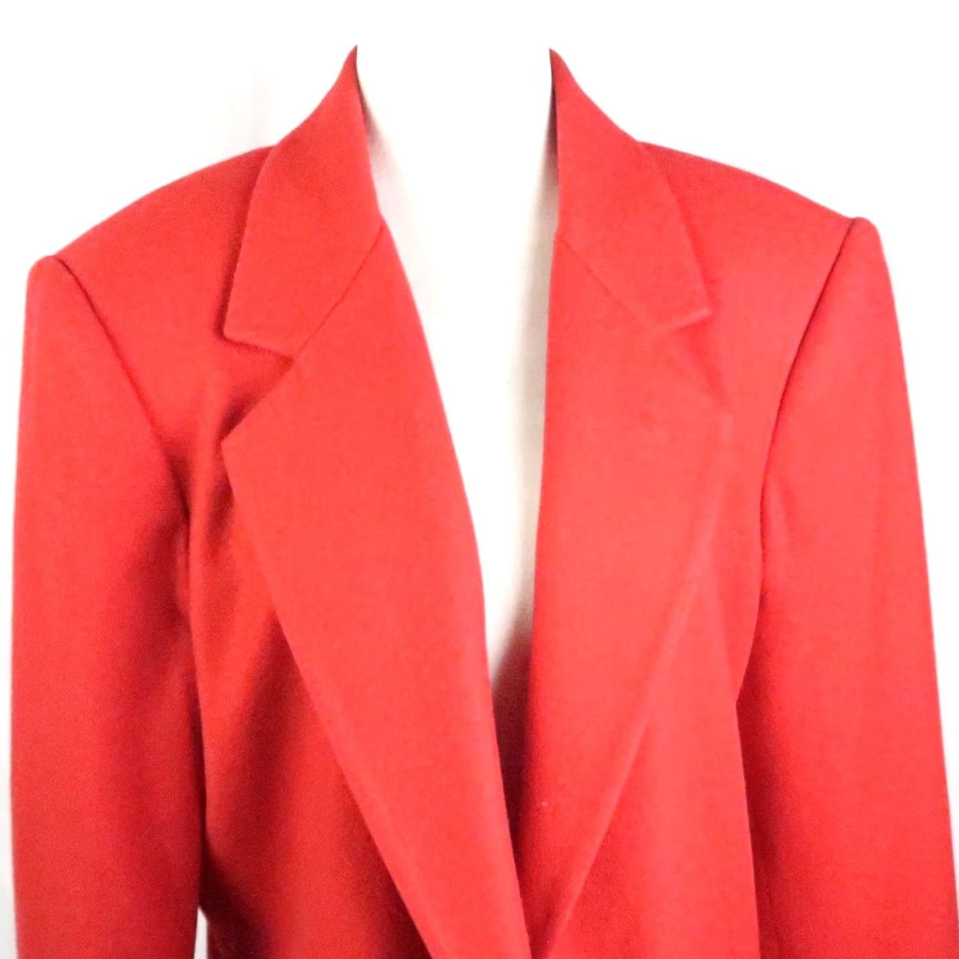 Vintage VINTAGE Sag Harbor Blazer Jacket 12 Red Wool Women 80s Size XL / US 12-14 / IT 48-50 - 2 Thumbnail