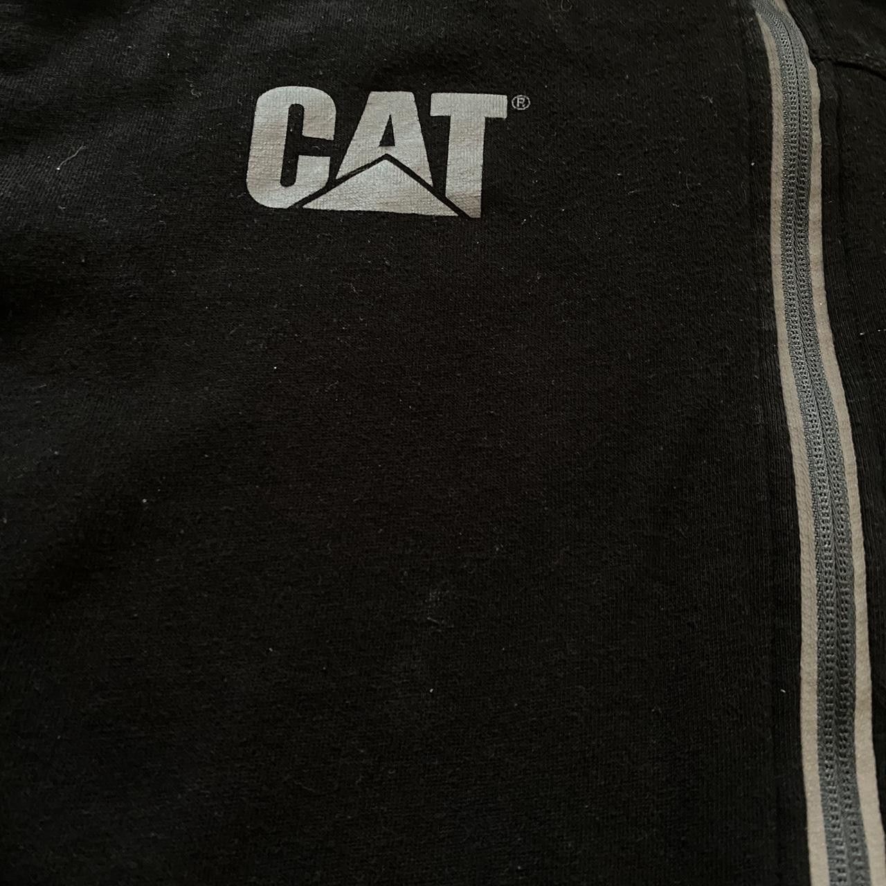 Caterpillar Black Caterpillar fleece lined hoodie with zipper Size US XL / EU 56 / 4 - 6 Thumbnail
