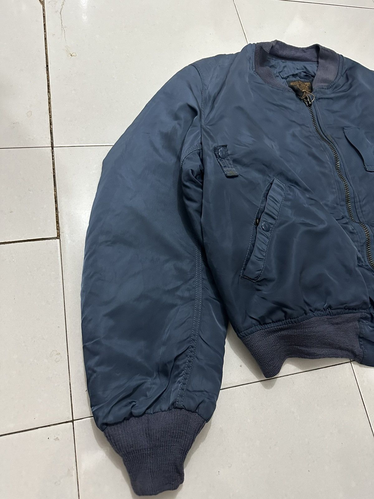 Alpha Industries VTG Alpha Industries MA-1 Bomber Jacket Size US L / EU 52-54 / 3 - 4 Thumbnail