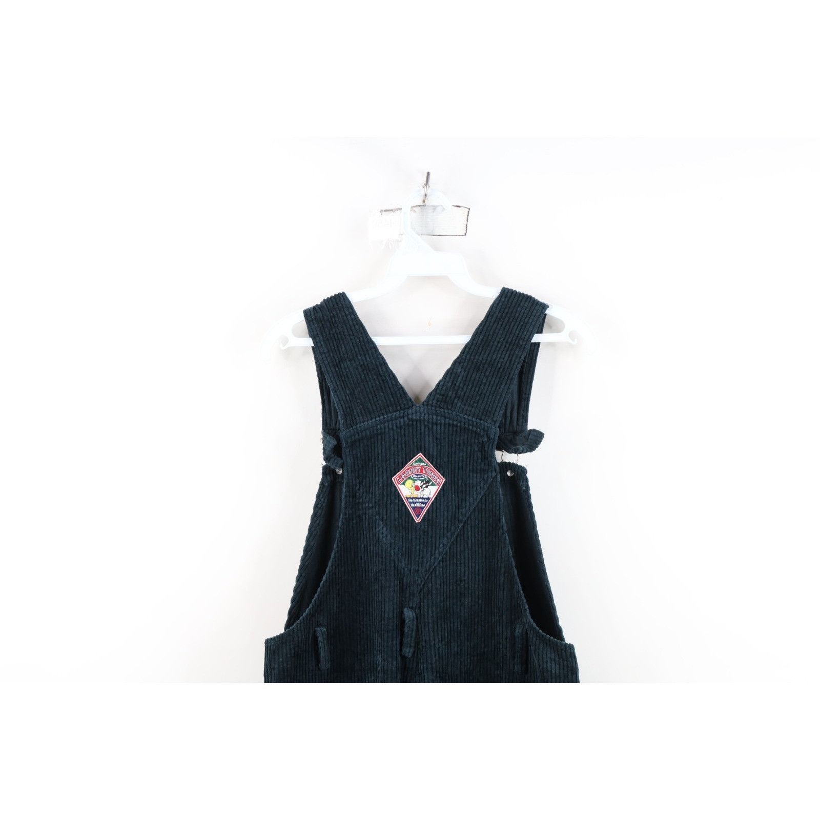 Vintage Vintage 90s Looney Tunes Faded Corduroy Overalls Size 32" / US 10 / IT 46 - 18 Thumbnail