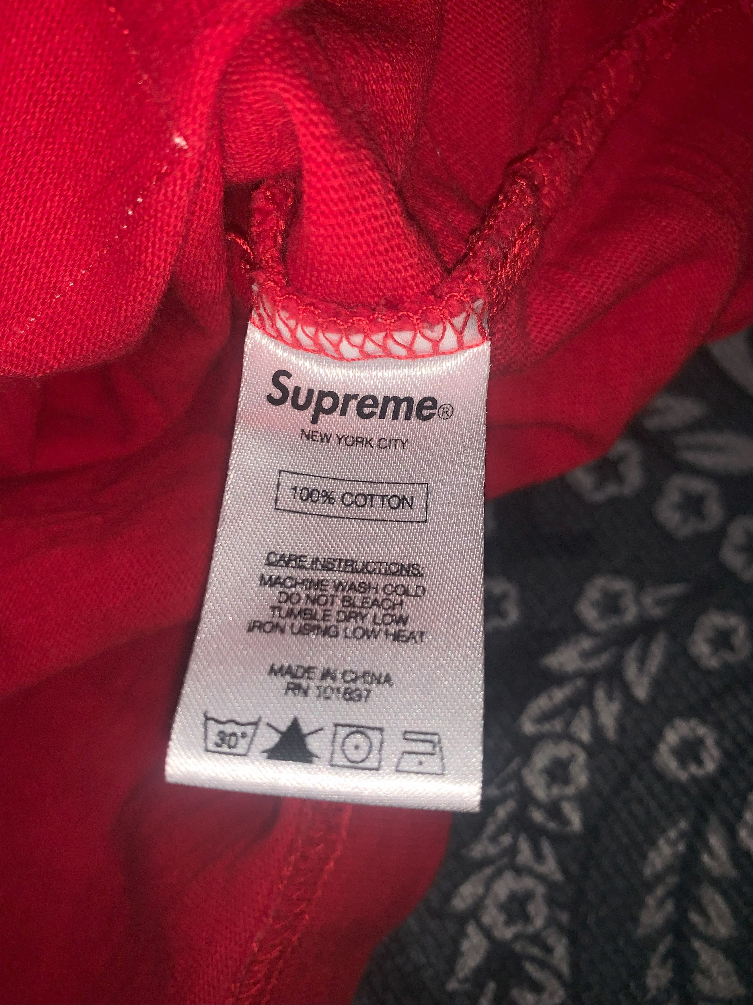 Supreme Supreme FW16 RIP L/S Size US L / EU 52-54 / 3 - 4 Thumbnail