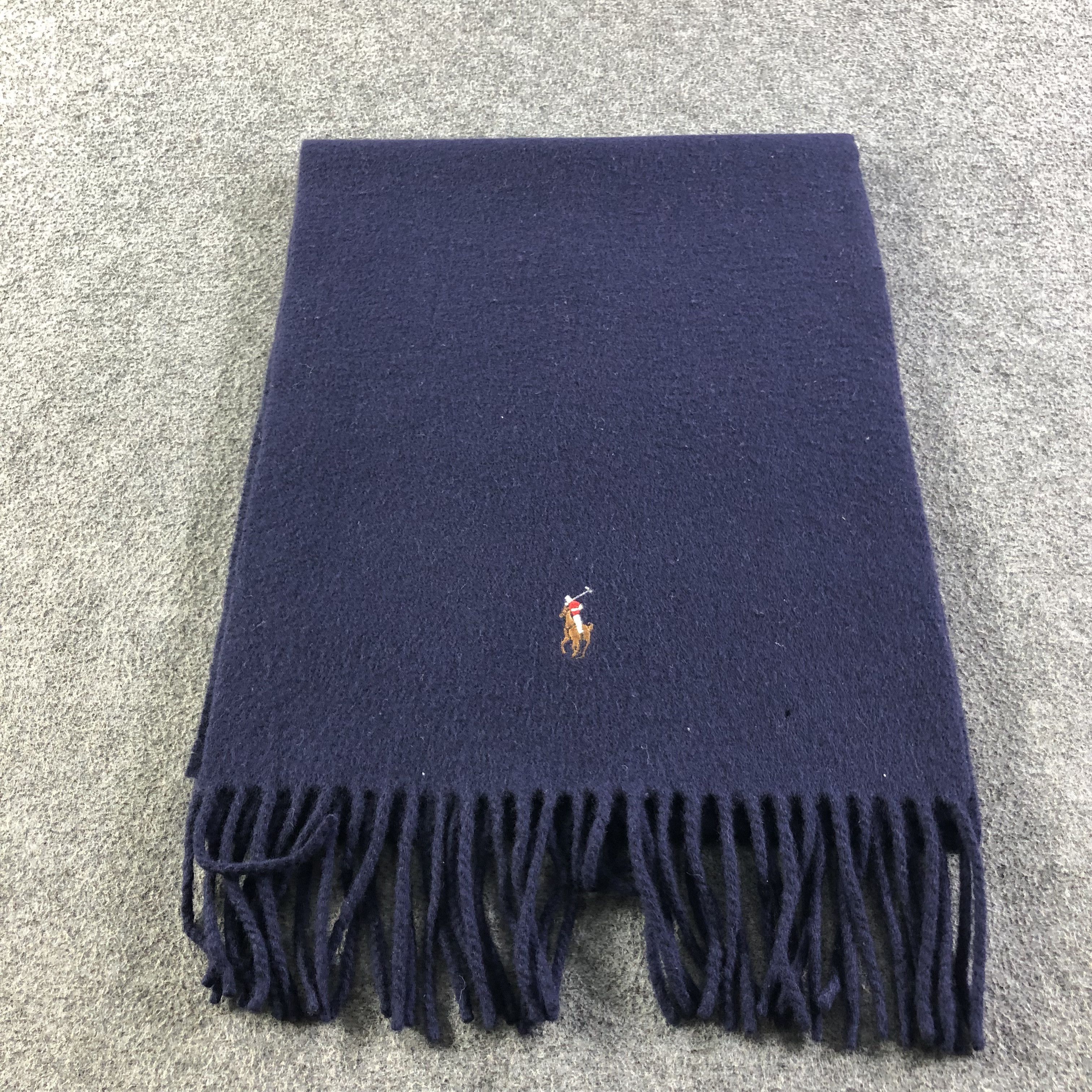 Polo Ralph Lauren Polo Ralph Lauren Wool Scarf Muffler V1853 Size ONE SIZE - 2 Thumbnail