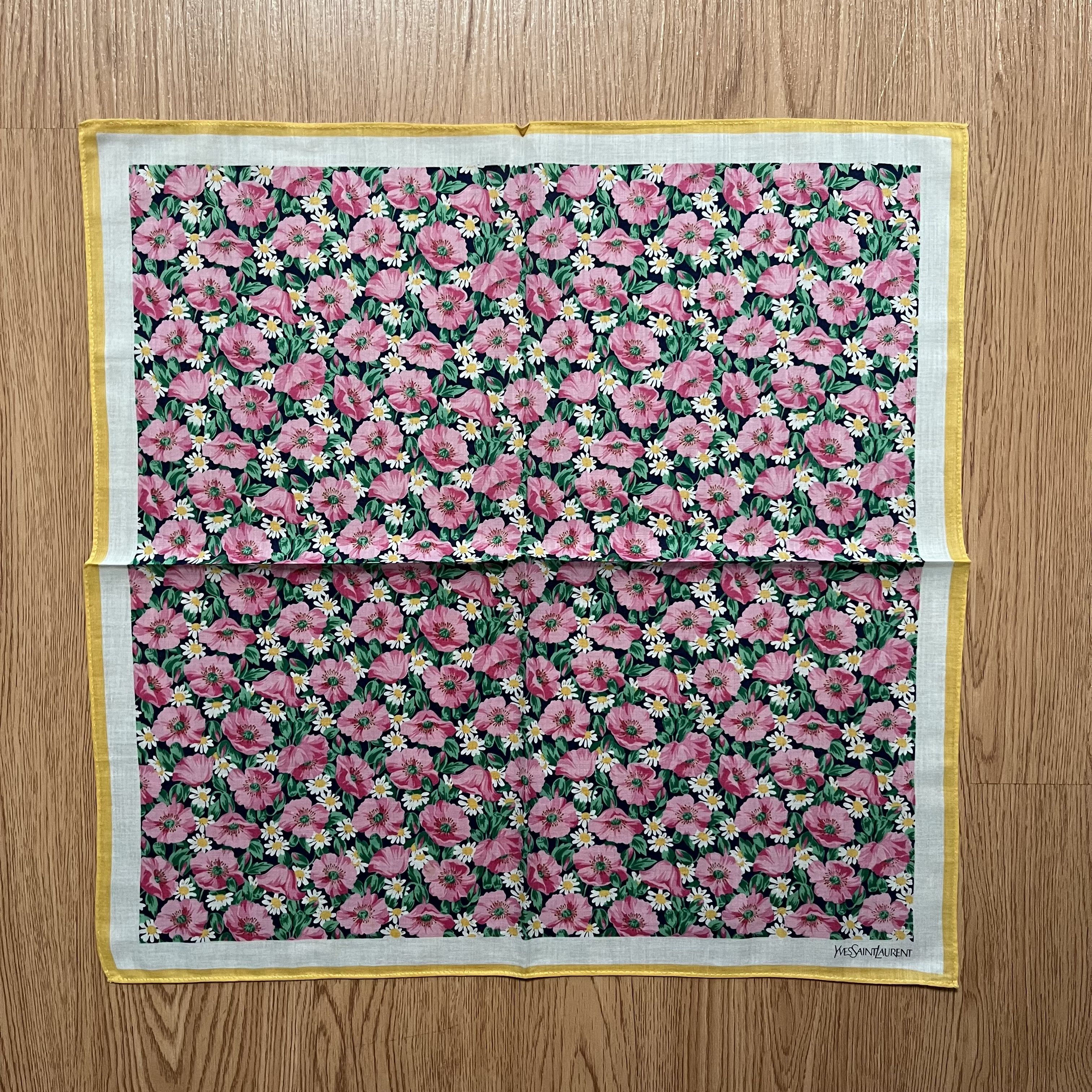 Yves Saint Laurent Vintage Yves Saint Laurent Handkerchief Size ONE SIZE - 1 Thumbnail