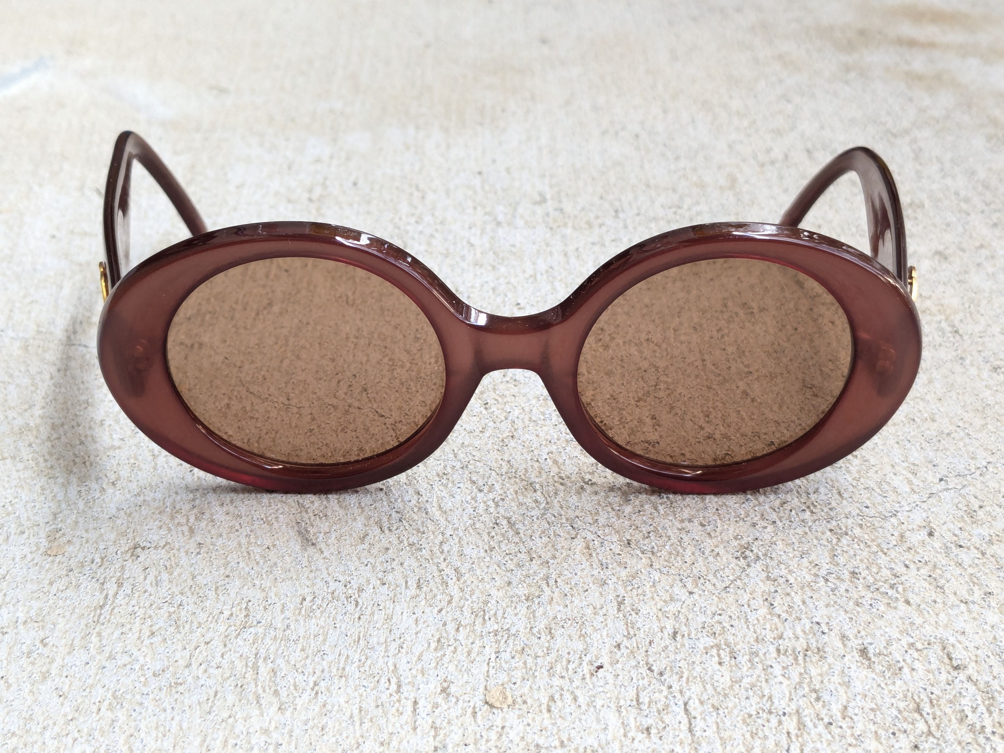 Gucci Gucci Sunglasses GG2410/S Pink Brown Round Womens Size ONE SIZE - 2 Thumbnail