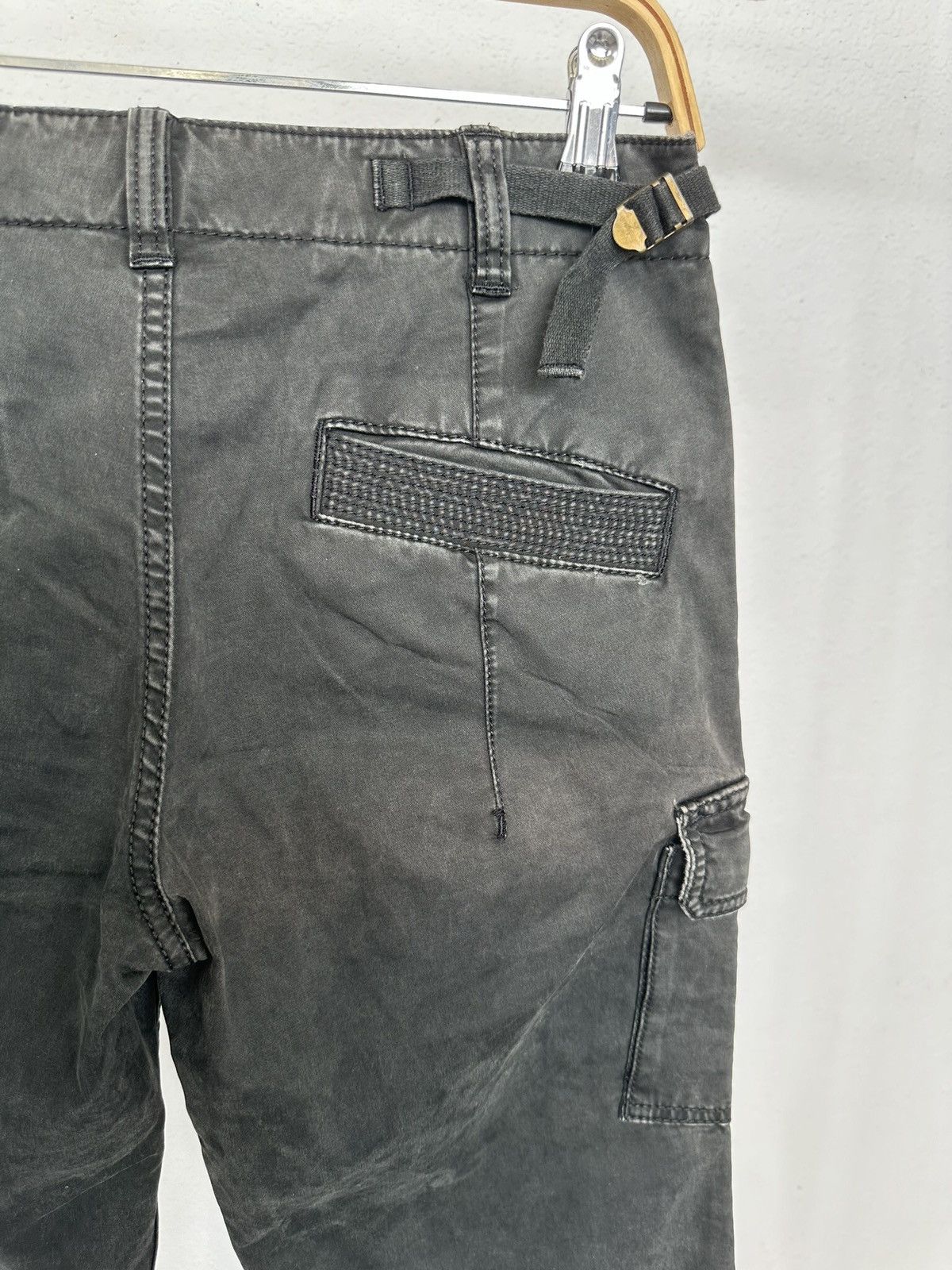 If Six Was Nine 00's Avant-garde Flamingo Firm flared cargo pant Size US 29 - 10 Thumbnail