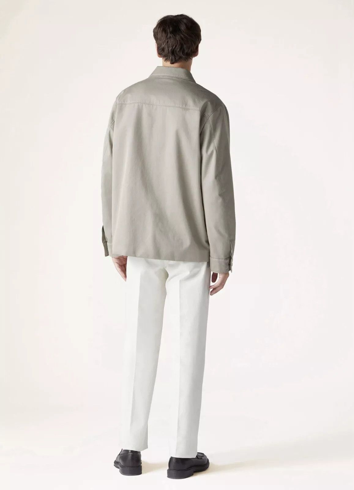 Loro Piana Sanda cotton-blend overshirt Size US M / EU 48-50 / 2 - 4 Thumbnail