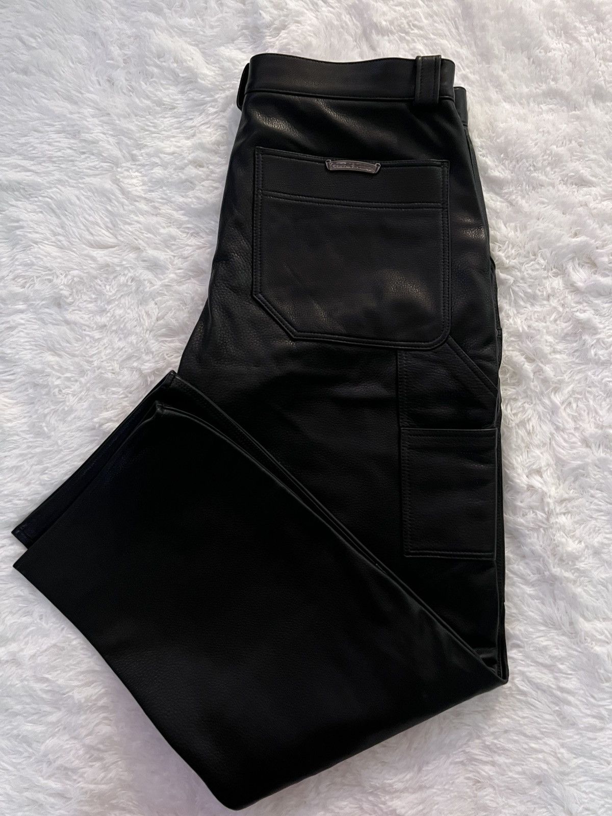 Chrome Hearts Chrome Hearts Double Knee Carpenter Leather Pants Size US 36 / EU 52 - 5 Thumbnail