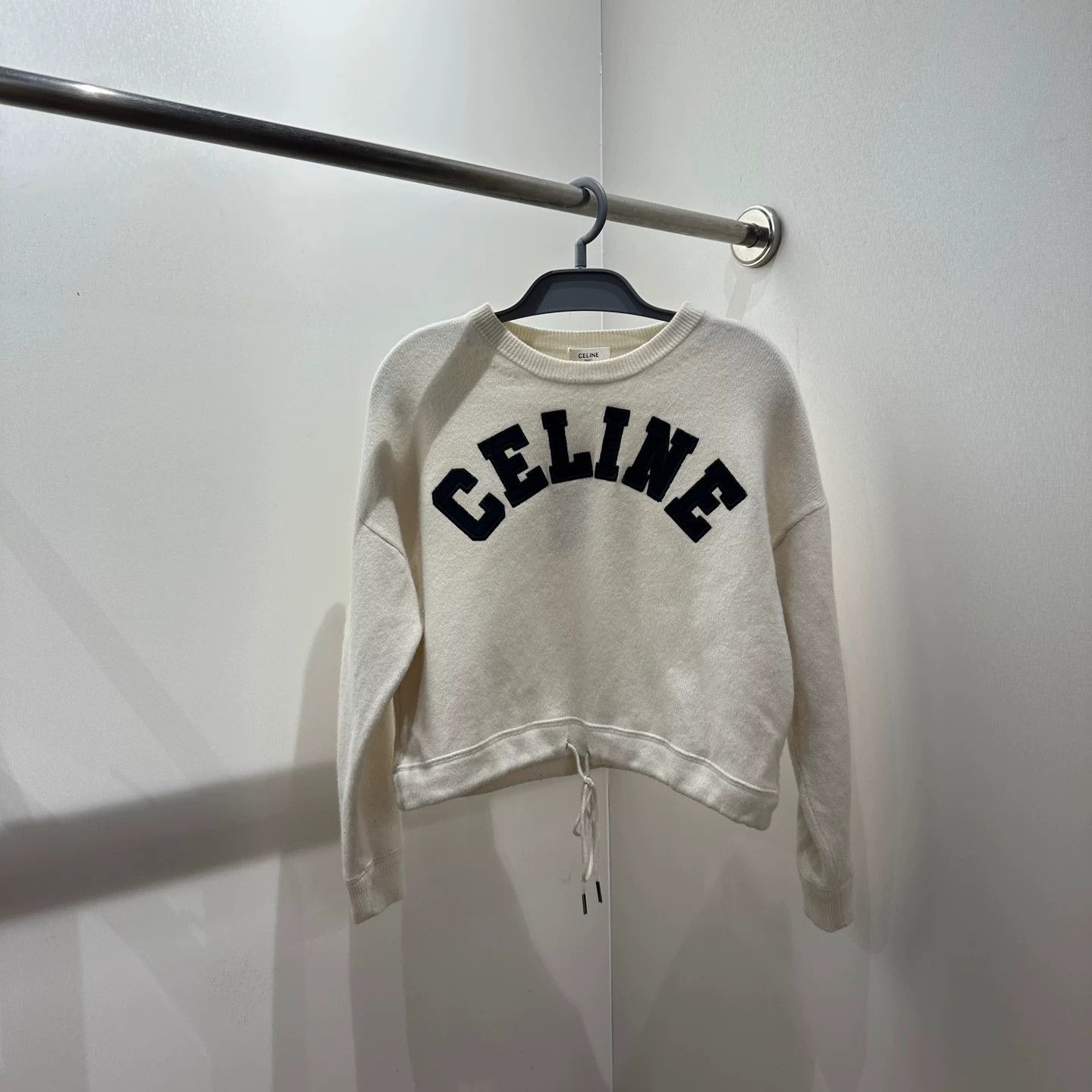 Celine Celine Wool T-Shirt XS Women Size XS / US 0-2 / IT 36-38 - 1 Thumbnail