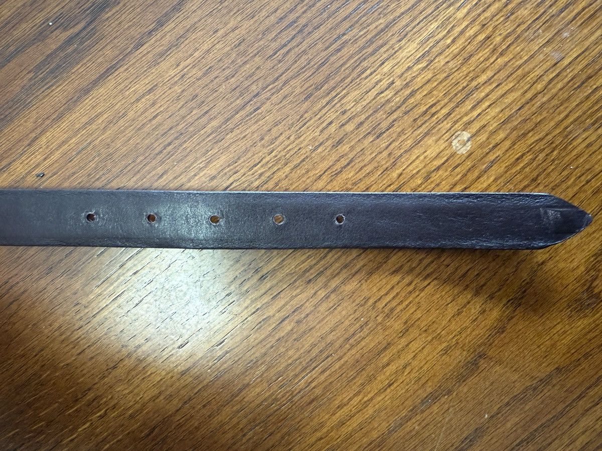 Simons Leather Belt Size 32 - 5 Thumbnail