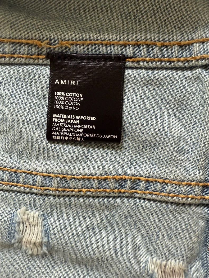 Amiri Amiri Coconut Tree Denim Jacket Size US L / EU 52-54 / 3 - 4 Thumbnail