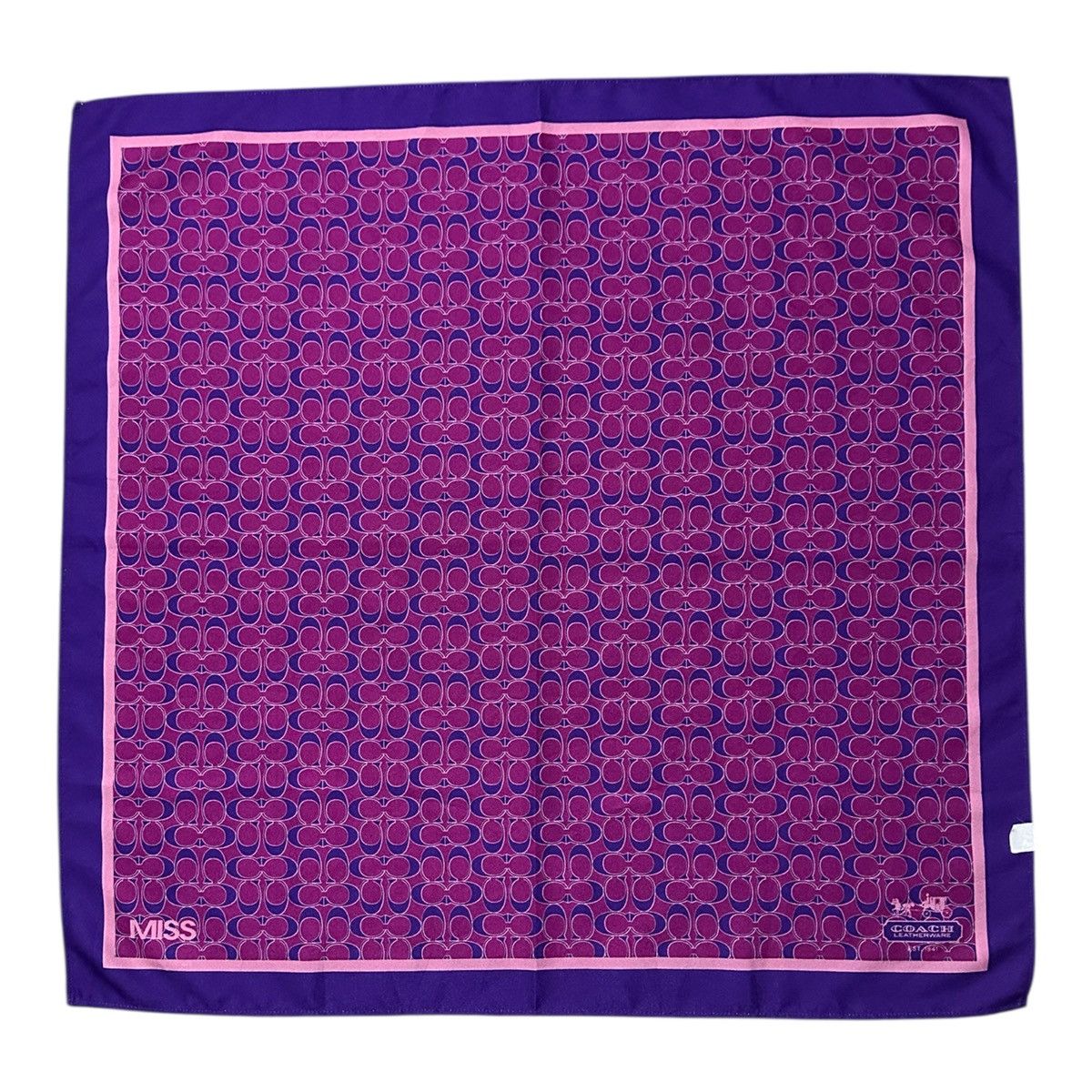 Coach Coach miss & coach scarf Size ONE SIZE - 2 Thumbnail