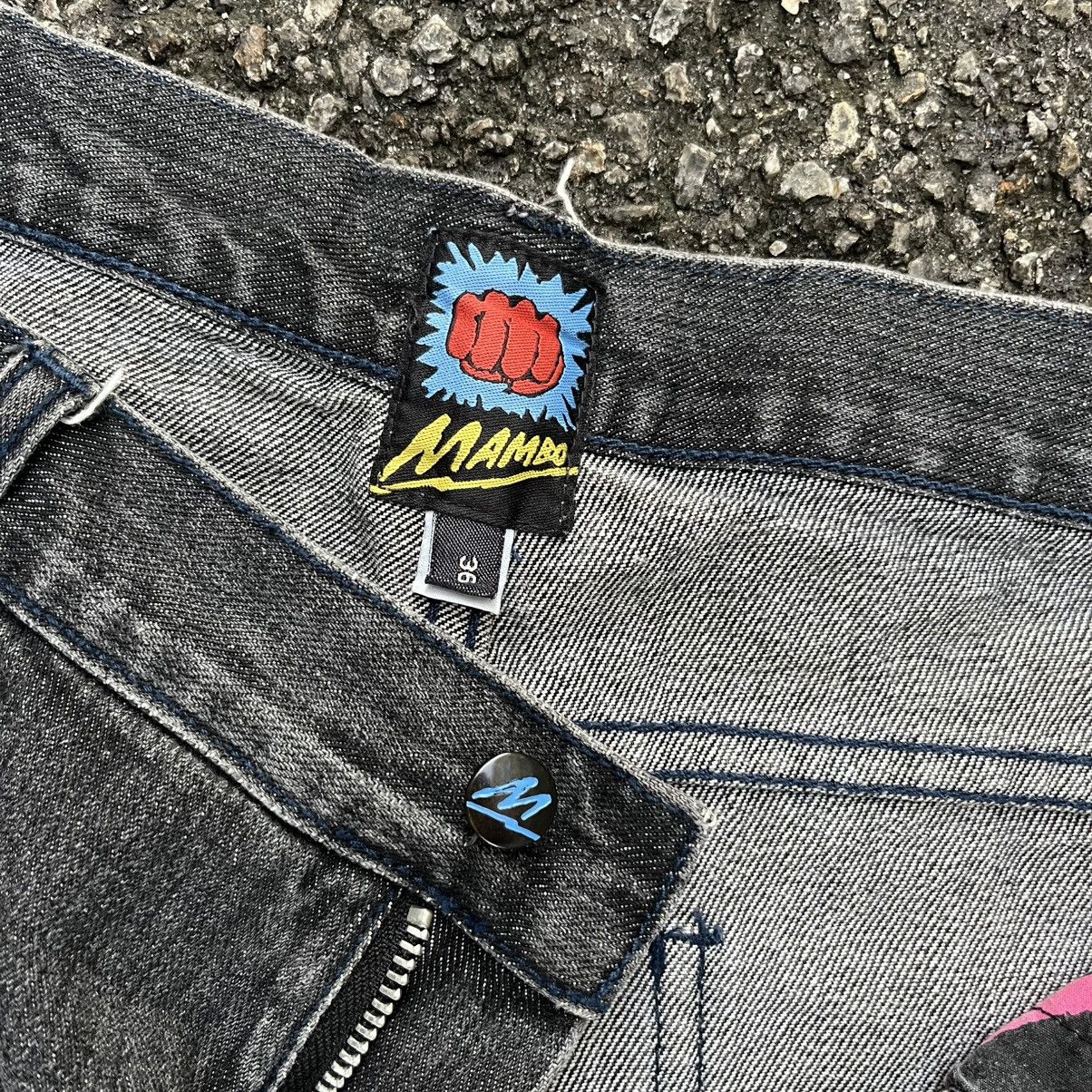 Mambo Vintage Mambo Faded Black Jeans Size US 36 / EU 52 - 7 Thumbnail