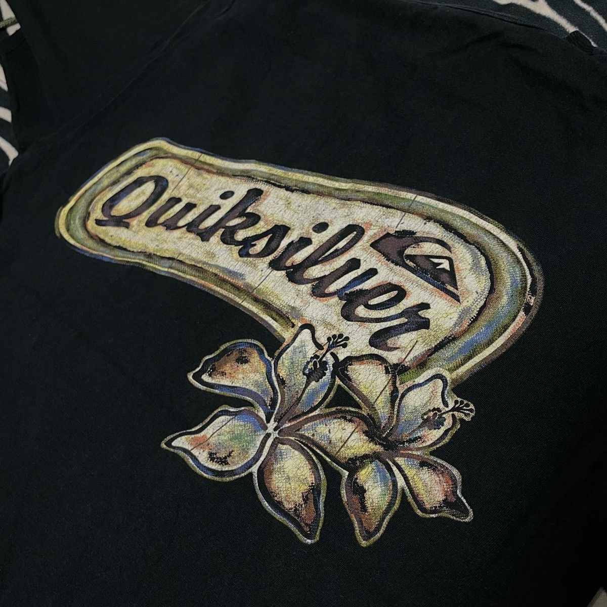 Quicksilver Vintage 90s Quiksilver T-Shirt Quicksilver Surf Surfing Rare Size US M / EU 48-50 / 2 - 4 Thumbnail