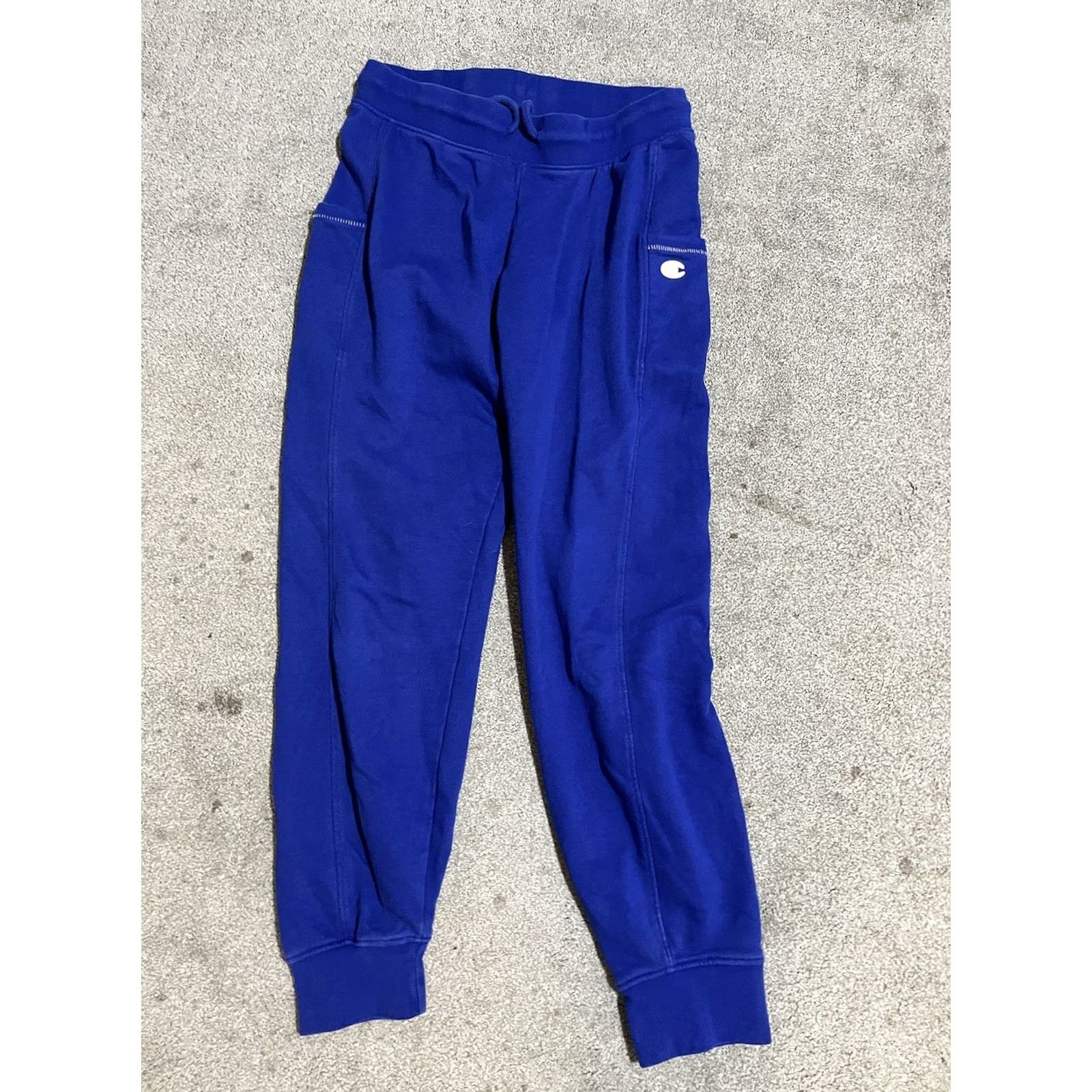 Champion Champion Women Sweatpants Slim Size S Royal Blue Solid Size 28" / US 6 / IT 42 - 2 Thumbnail