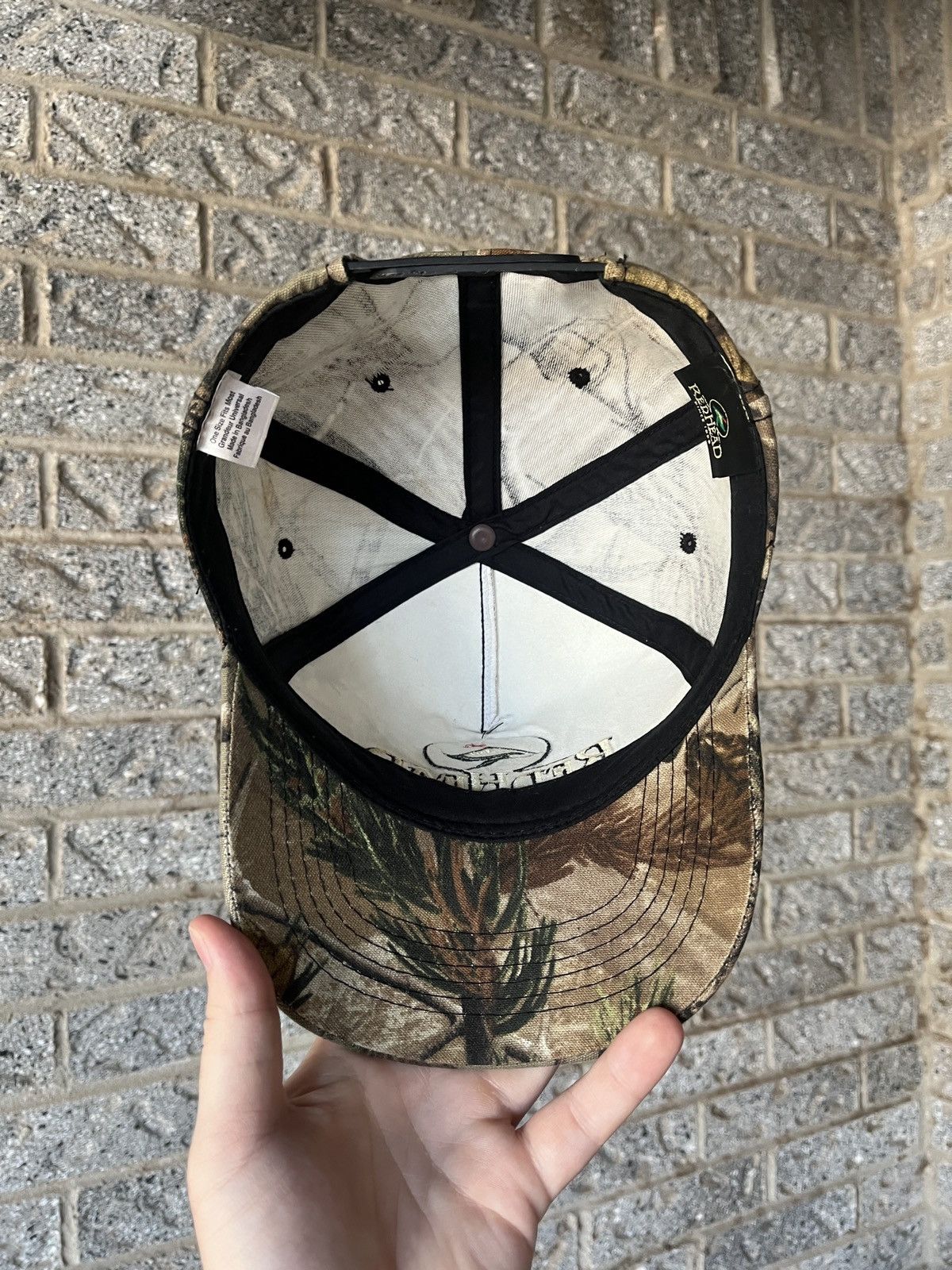 Sports Specialties × Vintage Vintage Real Tree Red Head Camo SnapBack Hat Size ONE SIZE - 2 Thumbnail