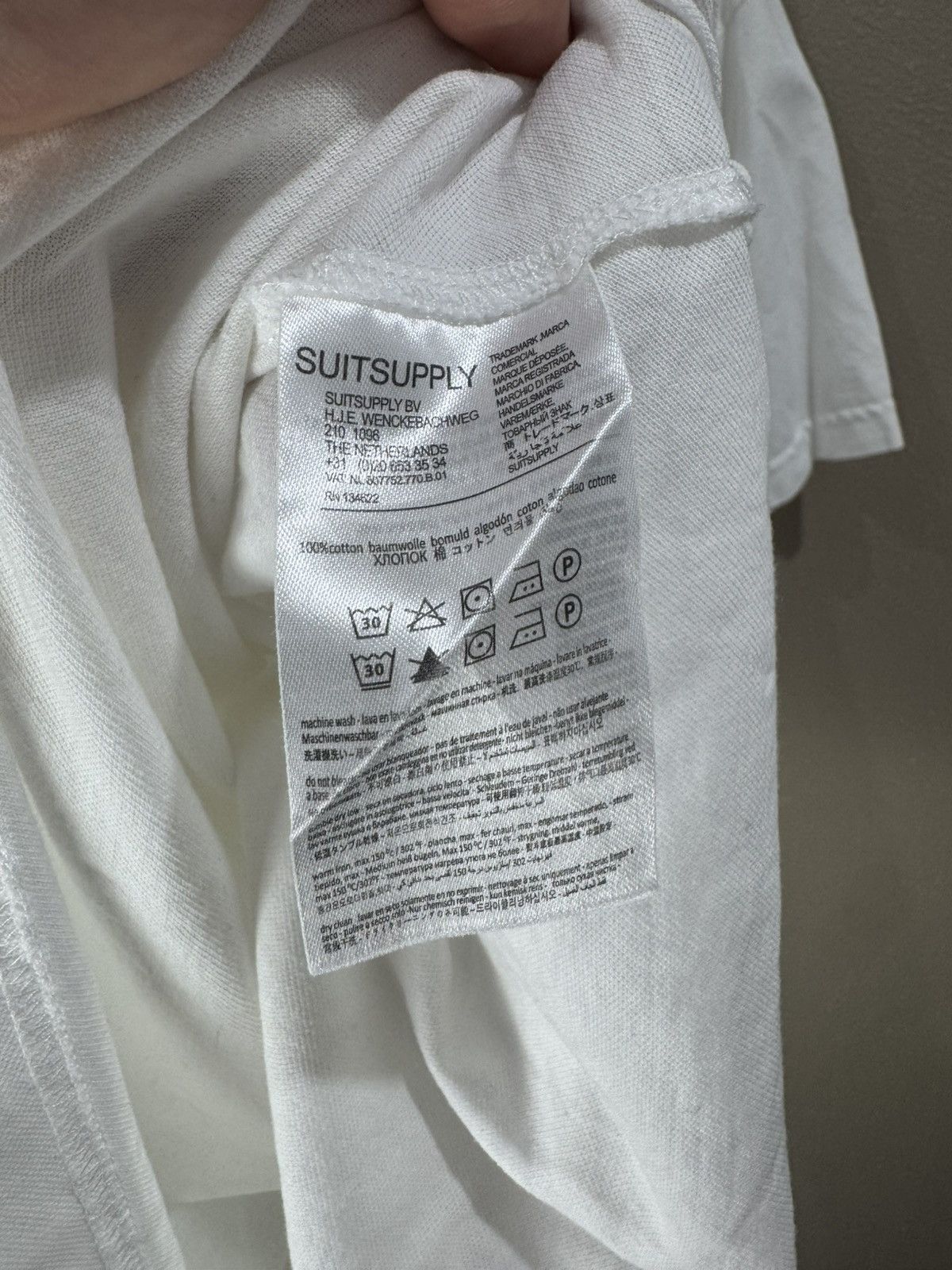 Suitsupply Suitsupply Knitted Pure Cotton Polo Shirt High Quality Size US M / EU 48-50 / 2 - 4 Thumbnail