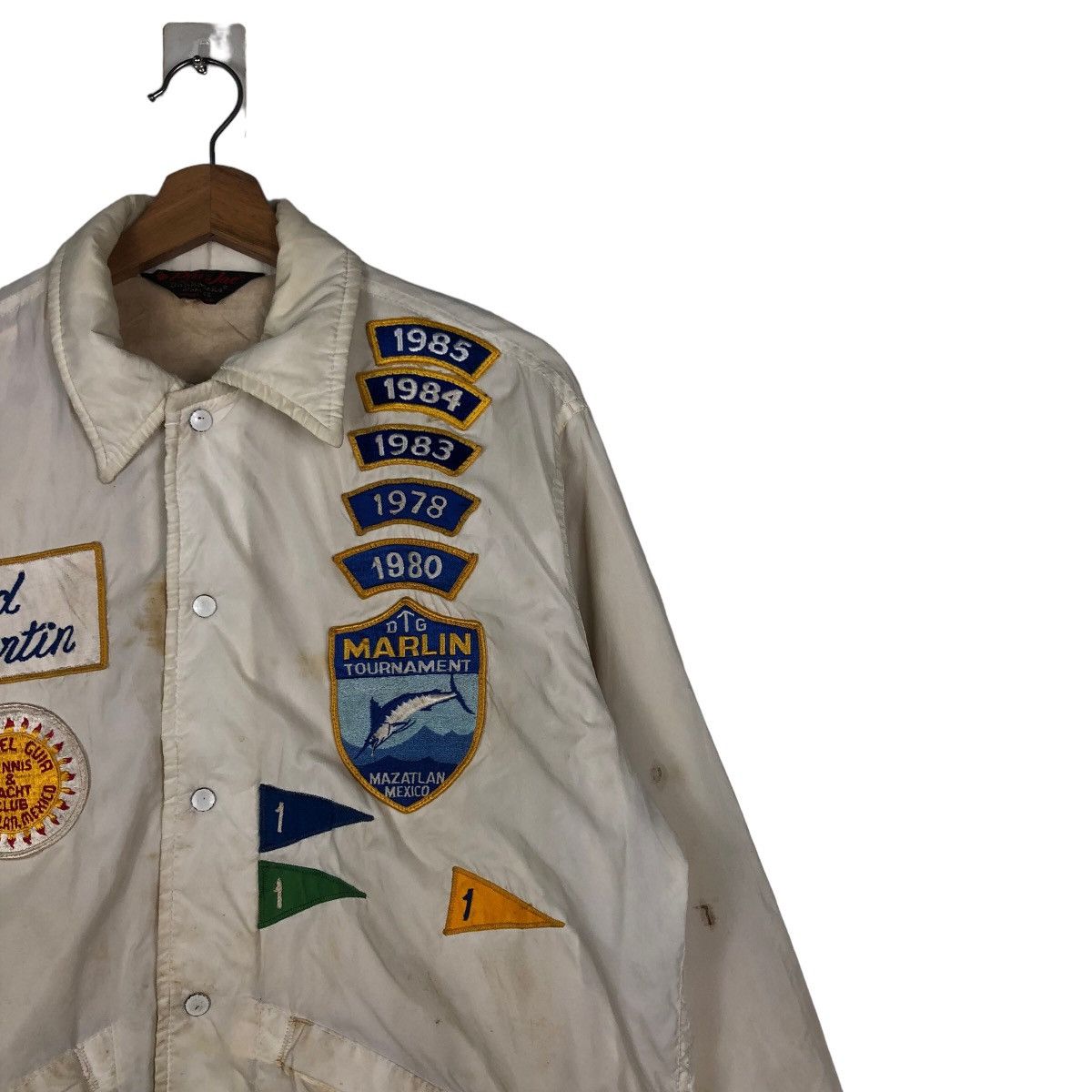 Vintage 🔥Vintage Dunbrooke USA Button Jacket Marlin Tournament Size US M / EU 48-50 / 2 - 6 Thumbnail