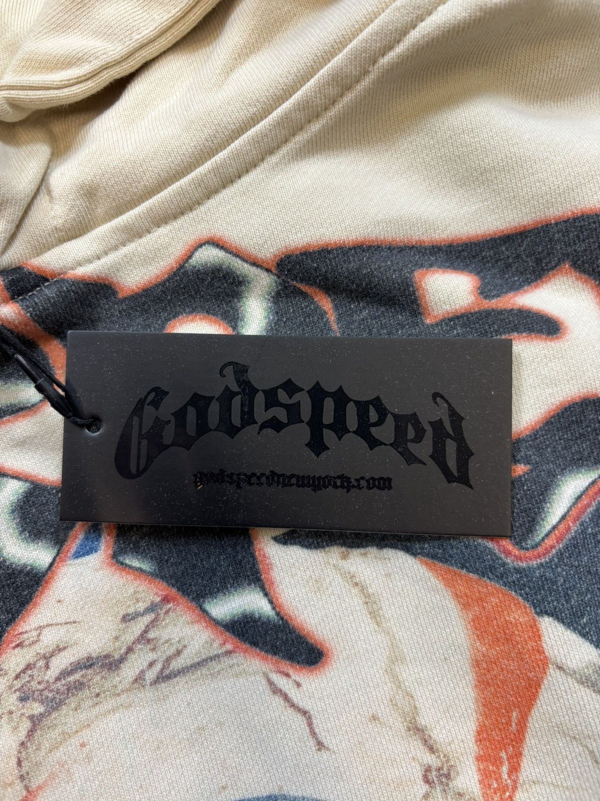 Godspeed Godspeed Racer Goldie Hoodie, Bone Size US XL / EU 56 / 4 - 8 Thumbnail