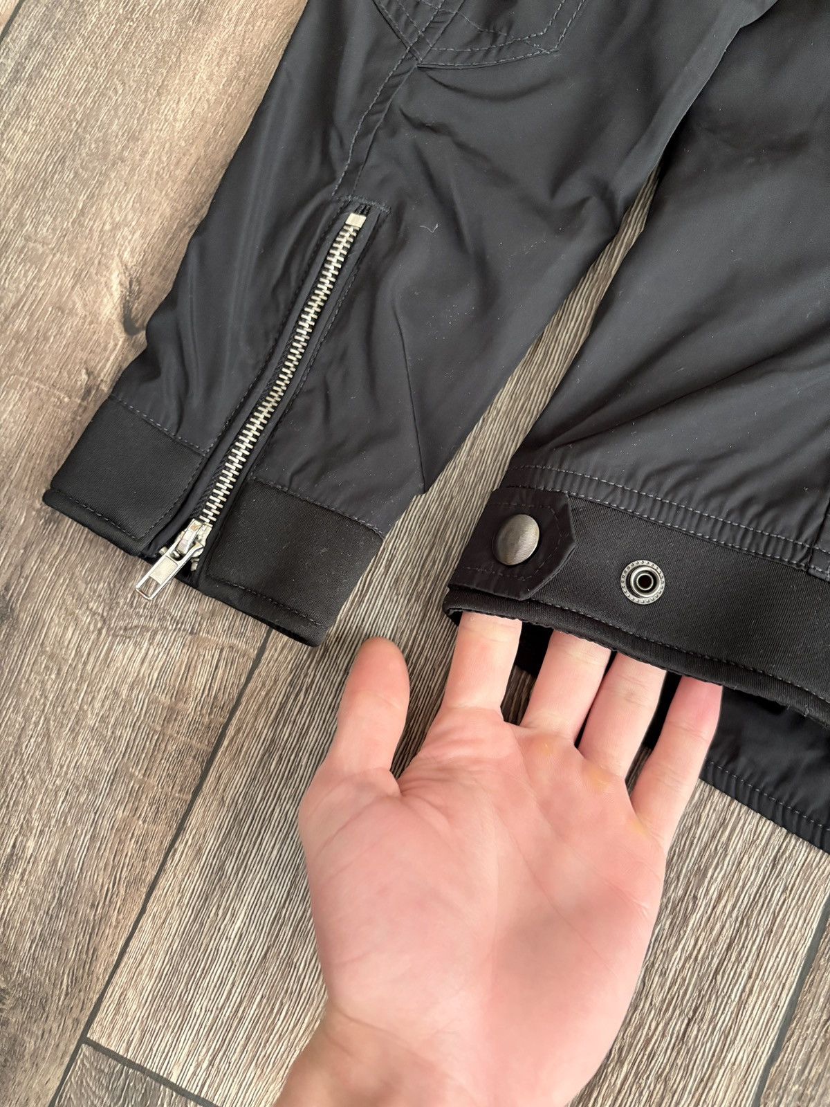 Diesel Diesel Leather Patch Logo Teflon System Moto Racing Jacket Size US M / EU 48-50 / 2 - 11 Thumbnail