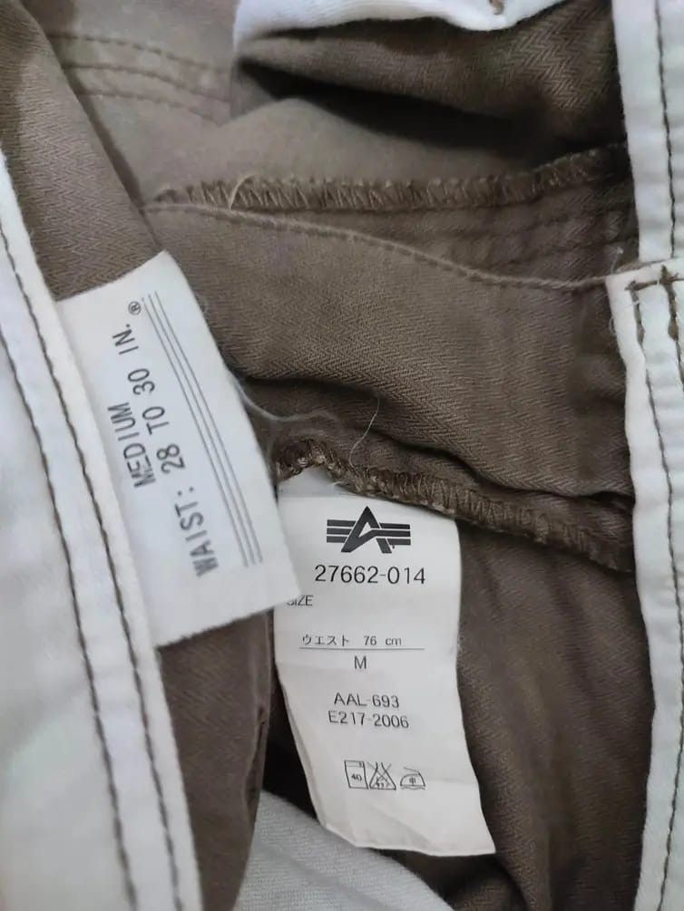 Alpha Industries Alpha Industries Multipocket Tactical Cargo Pants Size US 31 - 14 Thumbnail