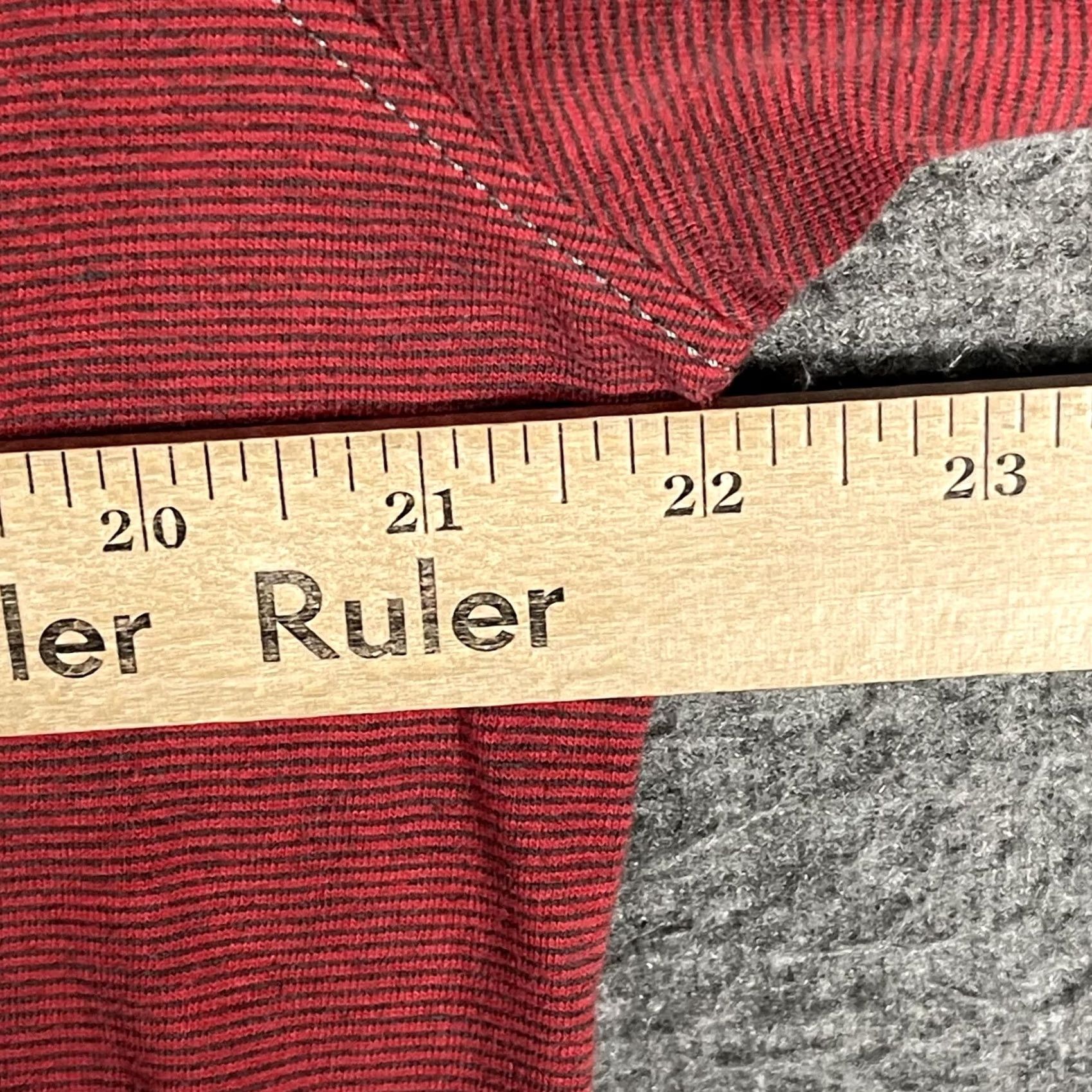 Vintage Kuhl Polo Shirt Mens Medium Red Striped Double Pocket Hiking Outdoor Casual Size US M / EU 48-50 / 2 - 5 Thumbnail