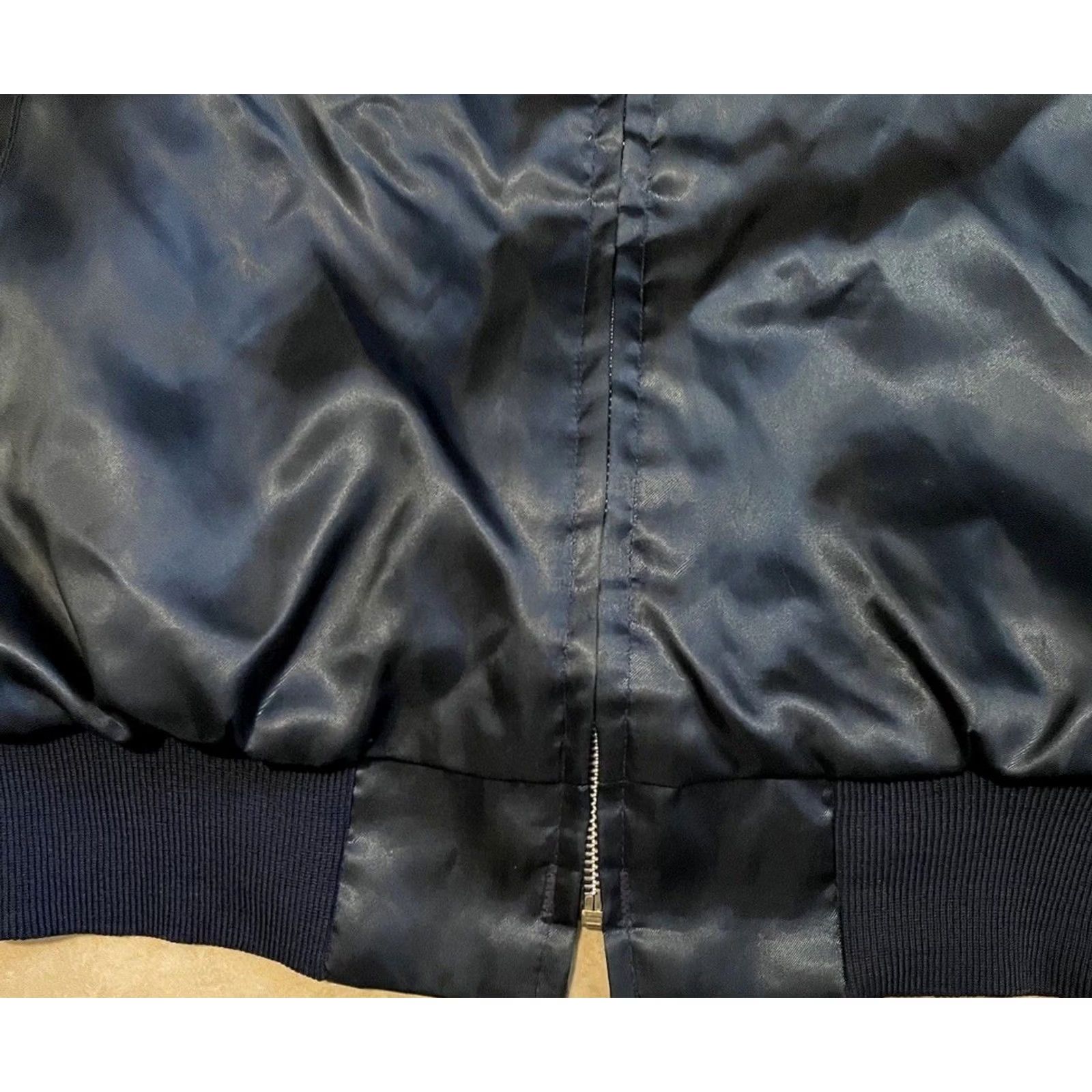 Vintage Vtg 80s Chicago Police Satin Jacket L XL Illinois Army Military Grunge 70s Size US L / EU 52-54 / 3 - 5 Thumbnail