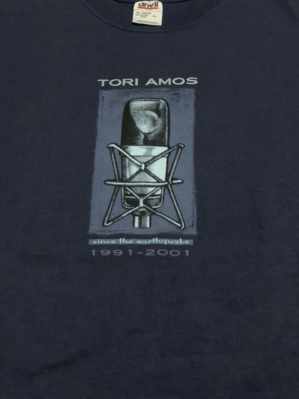 Band Tees × Vintage Vintage 2000s Tori Amos Since The Earthquake Tee Size US L / EU 52-54 / 3 - 3 Thumbnail