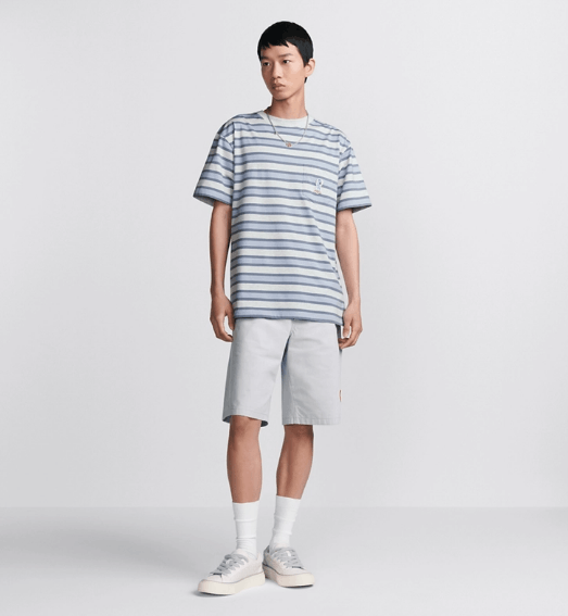 o1w1db10525 493J65 Relaxed-Fit T-Shirt in Gray