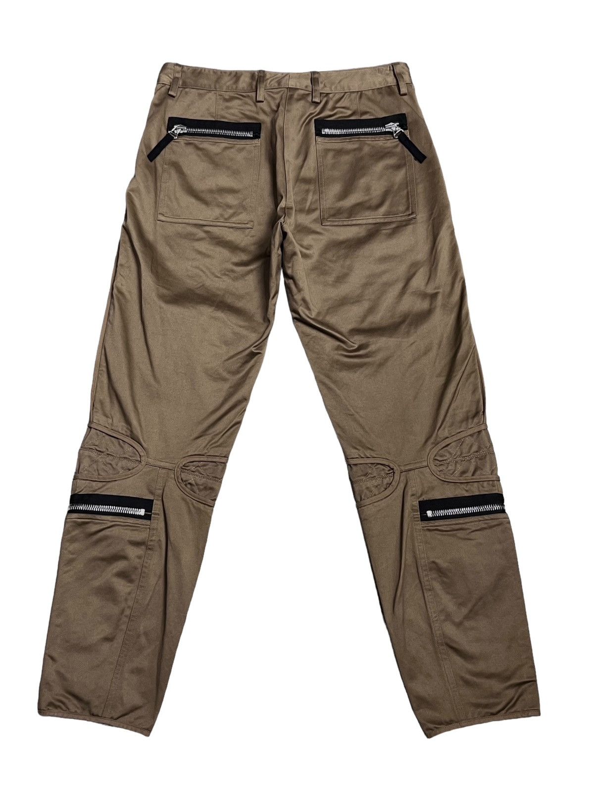 Dries Van Noten Dries Van Noten Multi-Zip Cotton Pants - Rare Archive Size US 28 / EU 44 - 2 Thumbnail