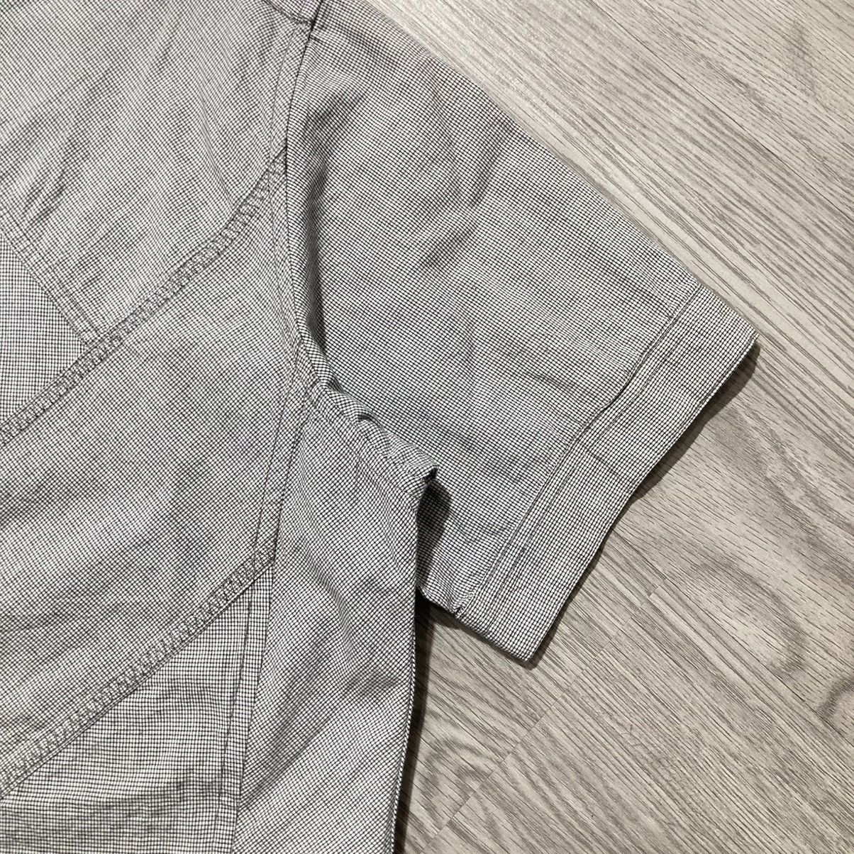 Japanese Brand 2000s Nicole Club For Men Asymetric Pattern Button Up Shirt Size US M / EU 48-50 / 2 - 8 Thumbnail